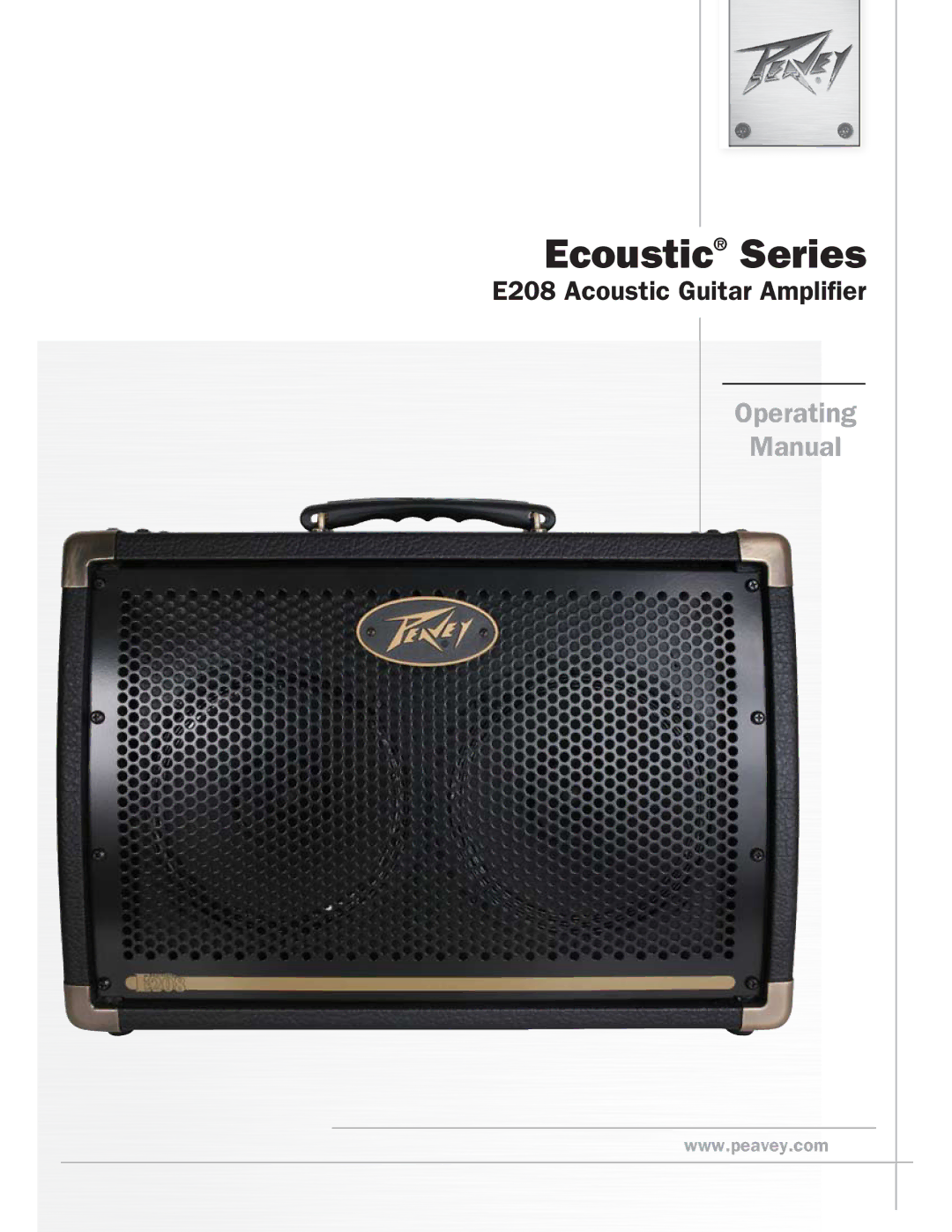 Peavey not available manual Ecoustic Series 