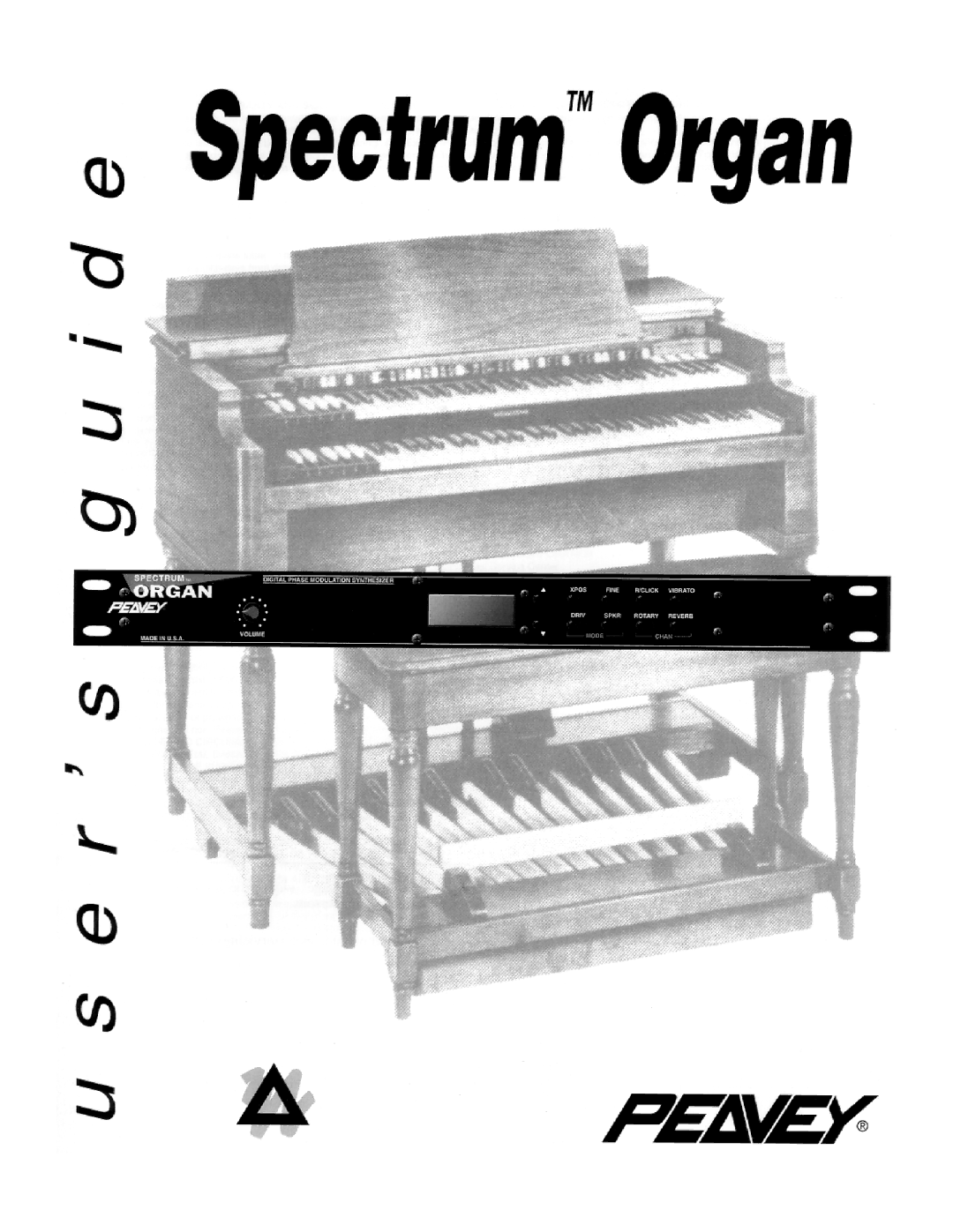 Peavey Organ manual 