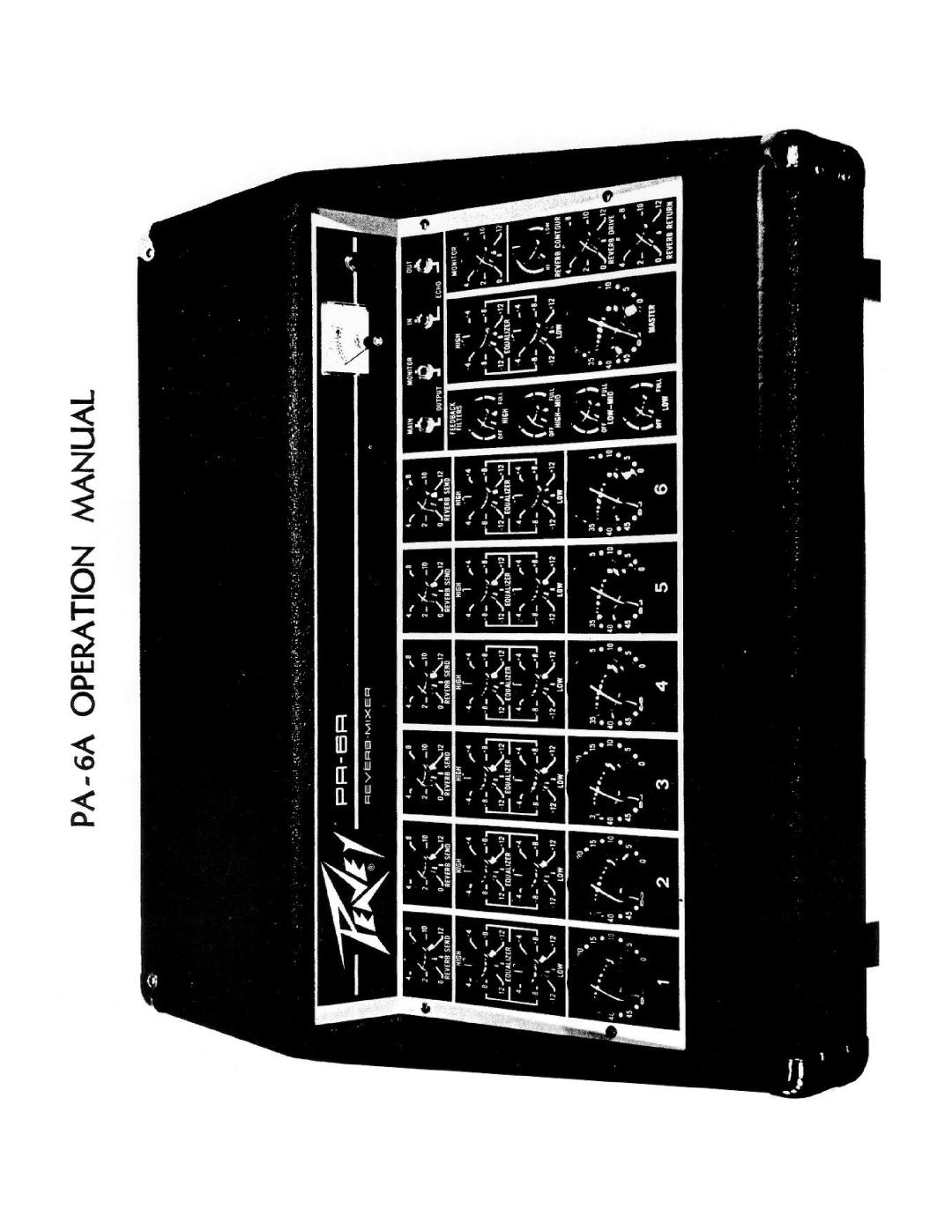 Peavey PA-6A manual 