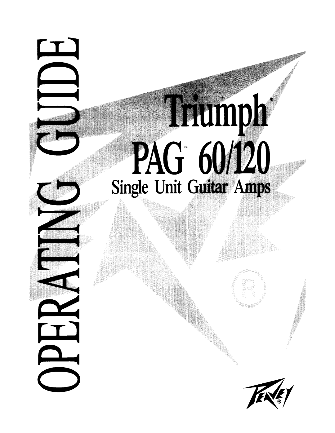 Peavey PAG 120, PAG 60 manual 