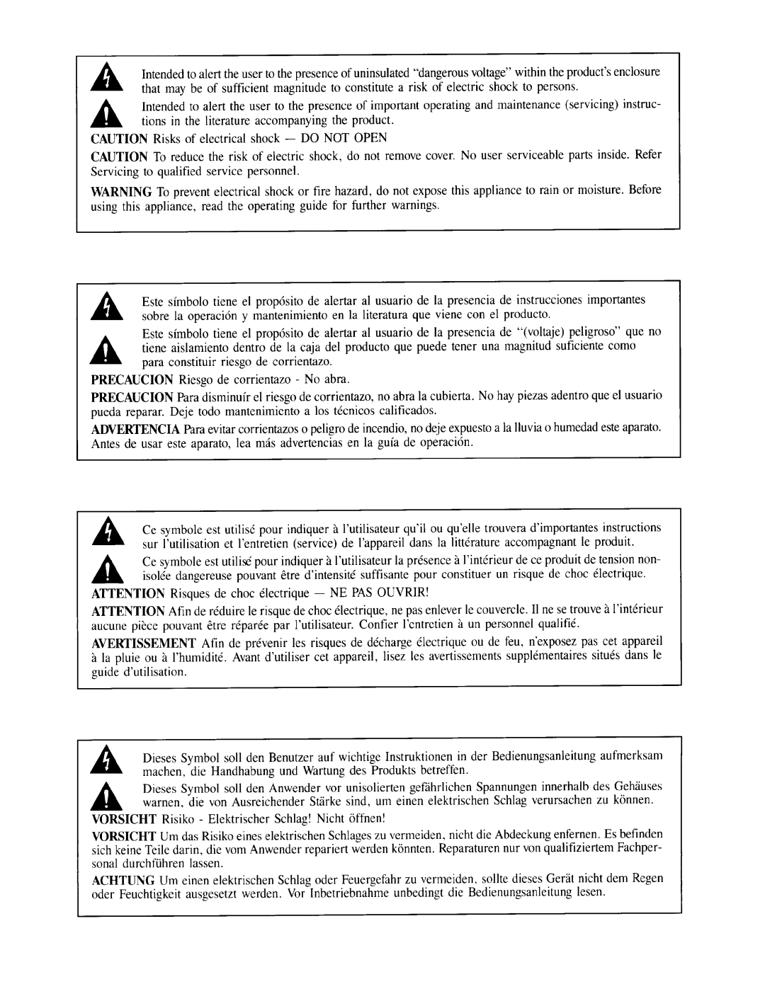 Peavey PAG 60, PAG 120 manual 