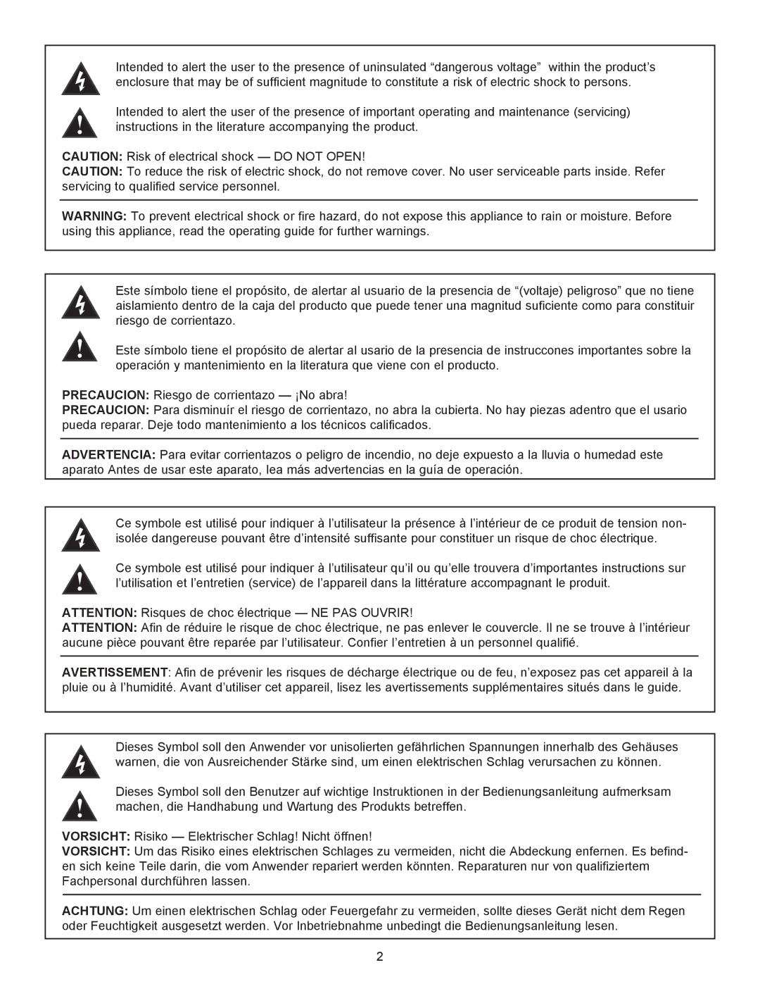 Peavey PageMatrix owner manual 