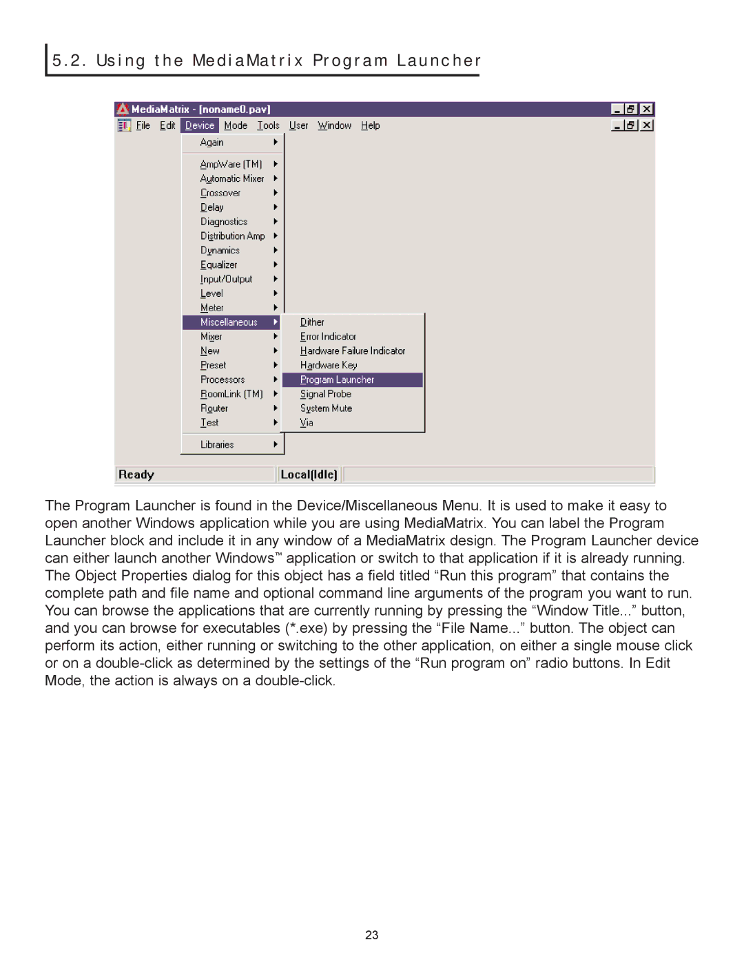 Peavey PageMatrix owner manual 