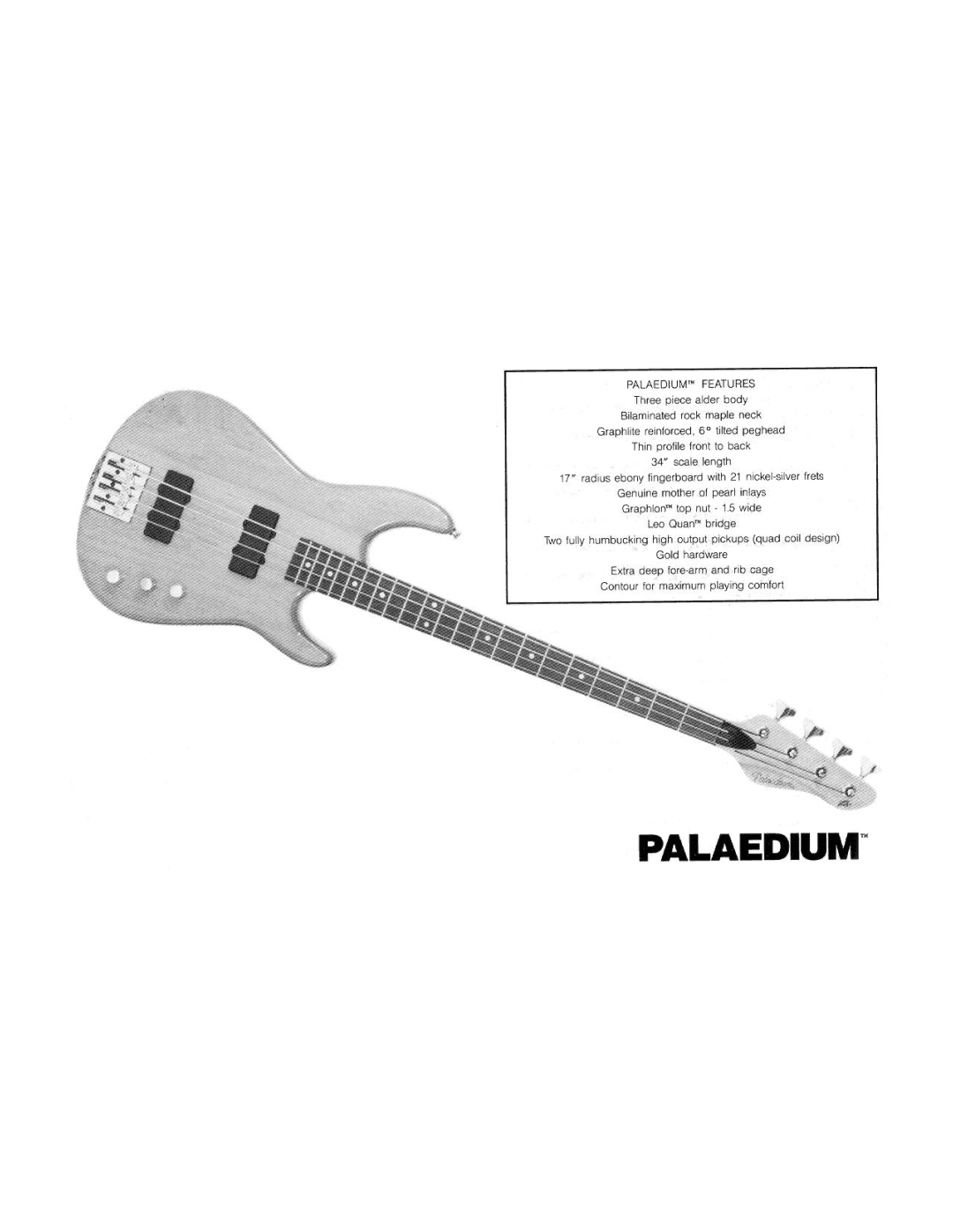 Peavey Palaedium manual 