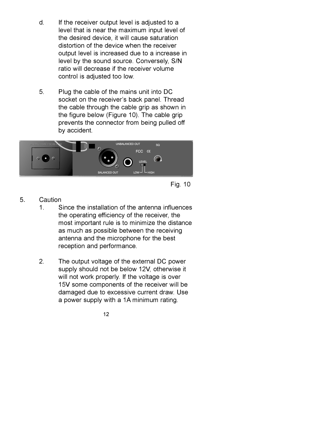 Peavey PCX-U302 manual 