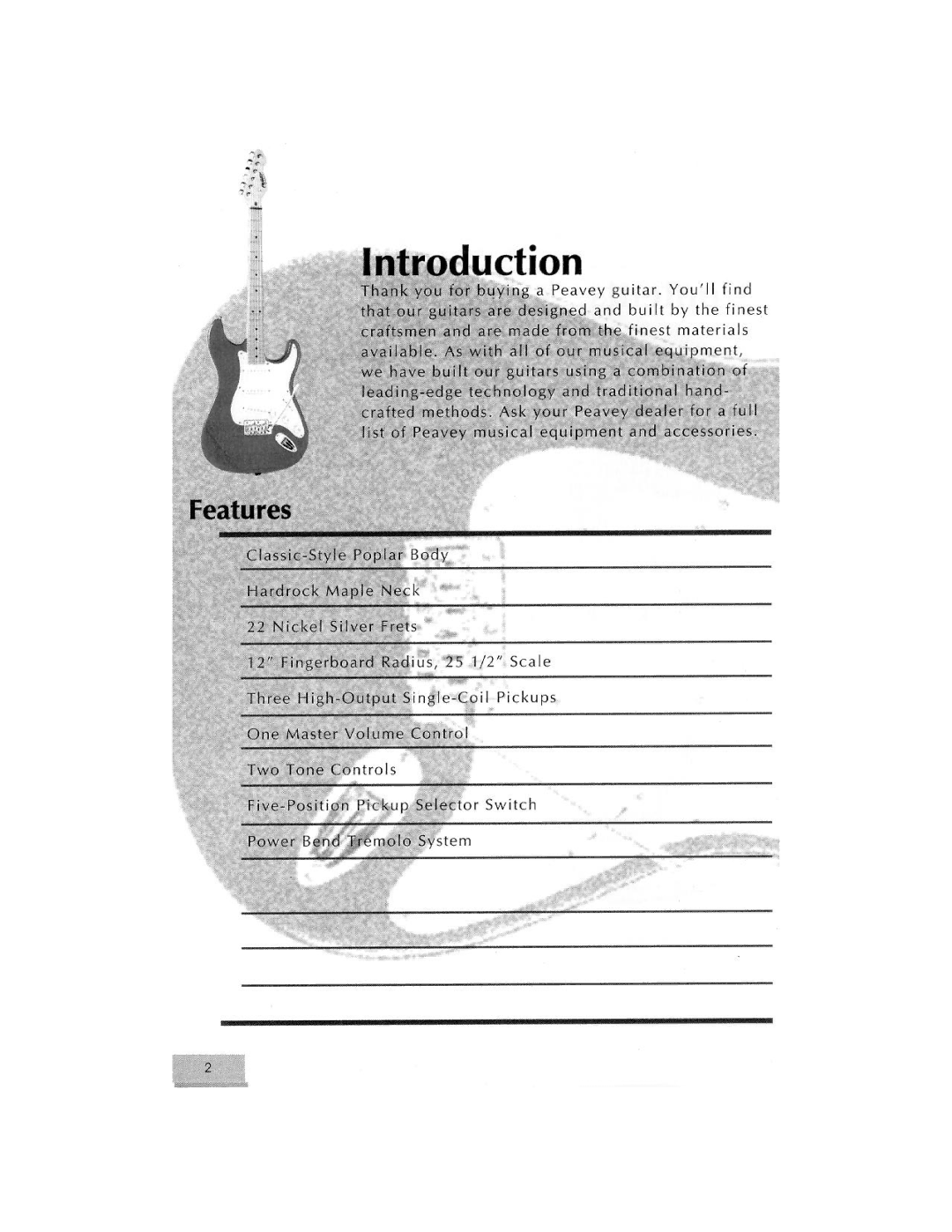 Peavey Predator manual 