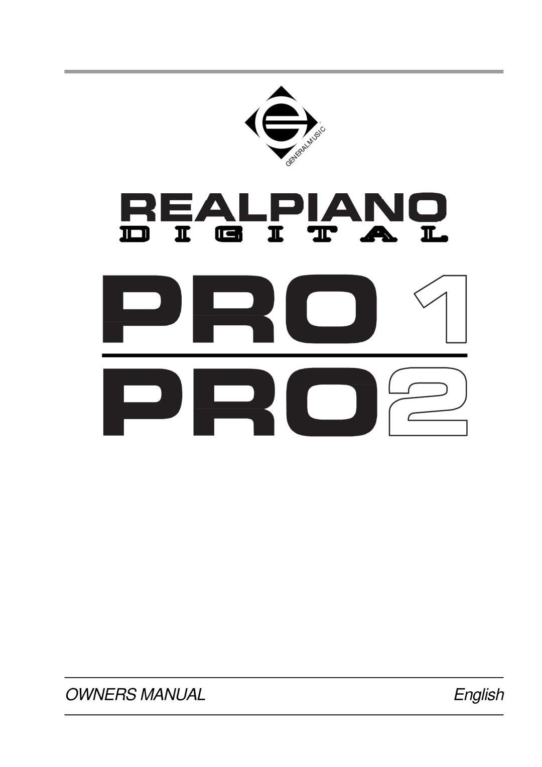 Peavey Pro 2, Pro 1 owner manual English 