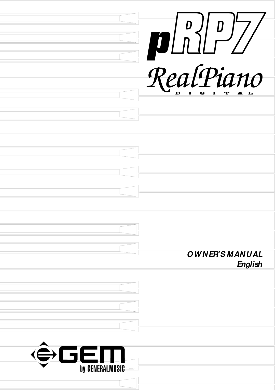 Peavey pRP 7 owner manual 