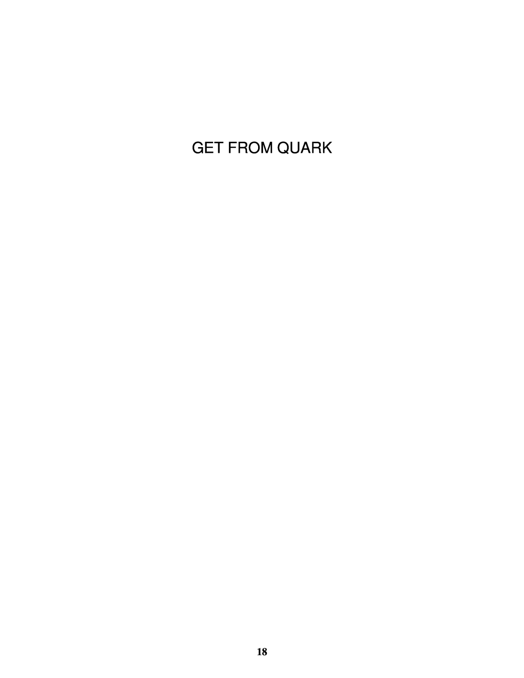 Peavey Q 215FX owner manual Get From Quark 
