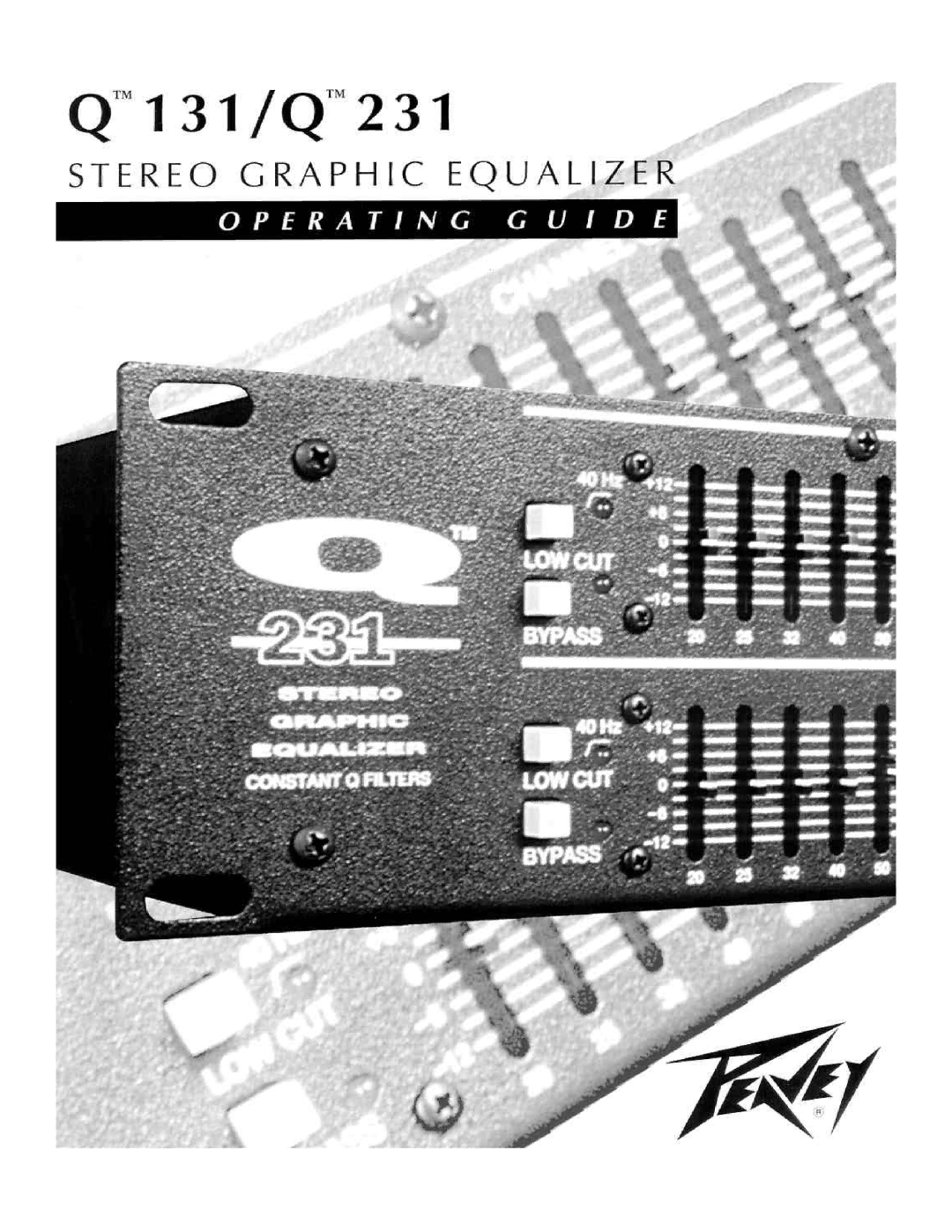 Peavey Q 131, Q 231 manual 