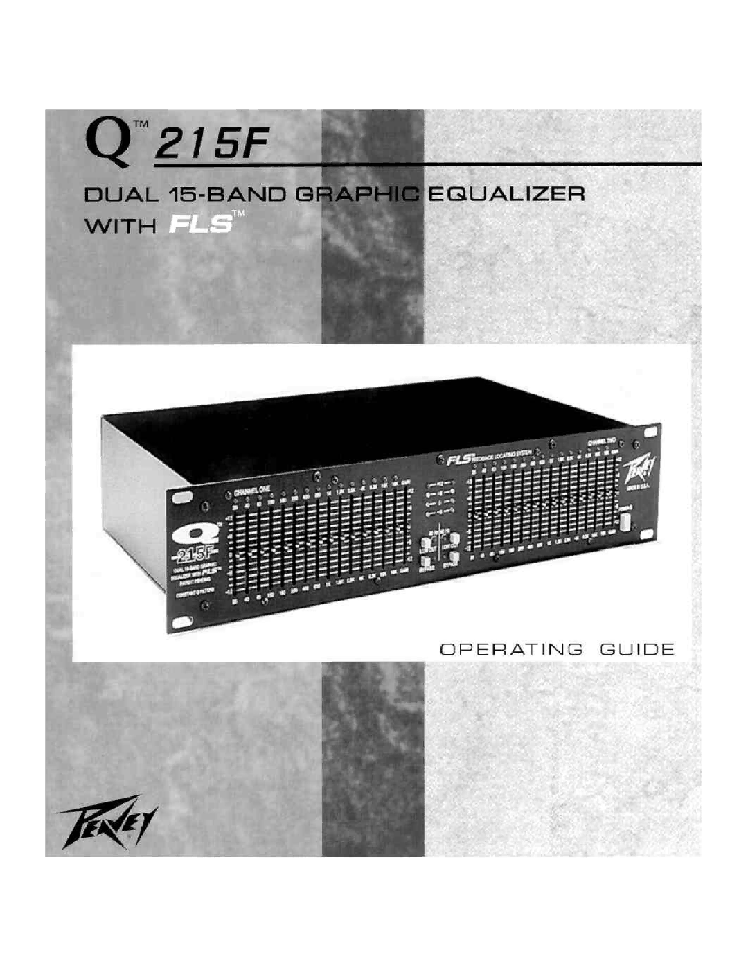 Peavey Q215F manual 
