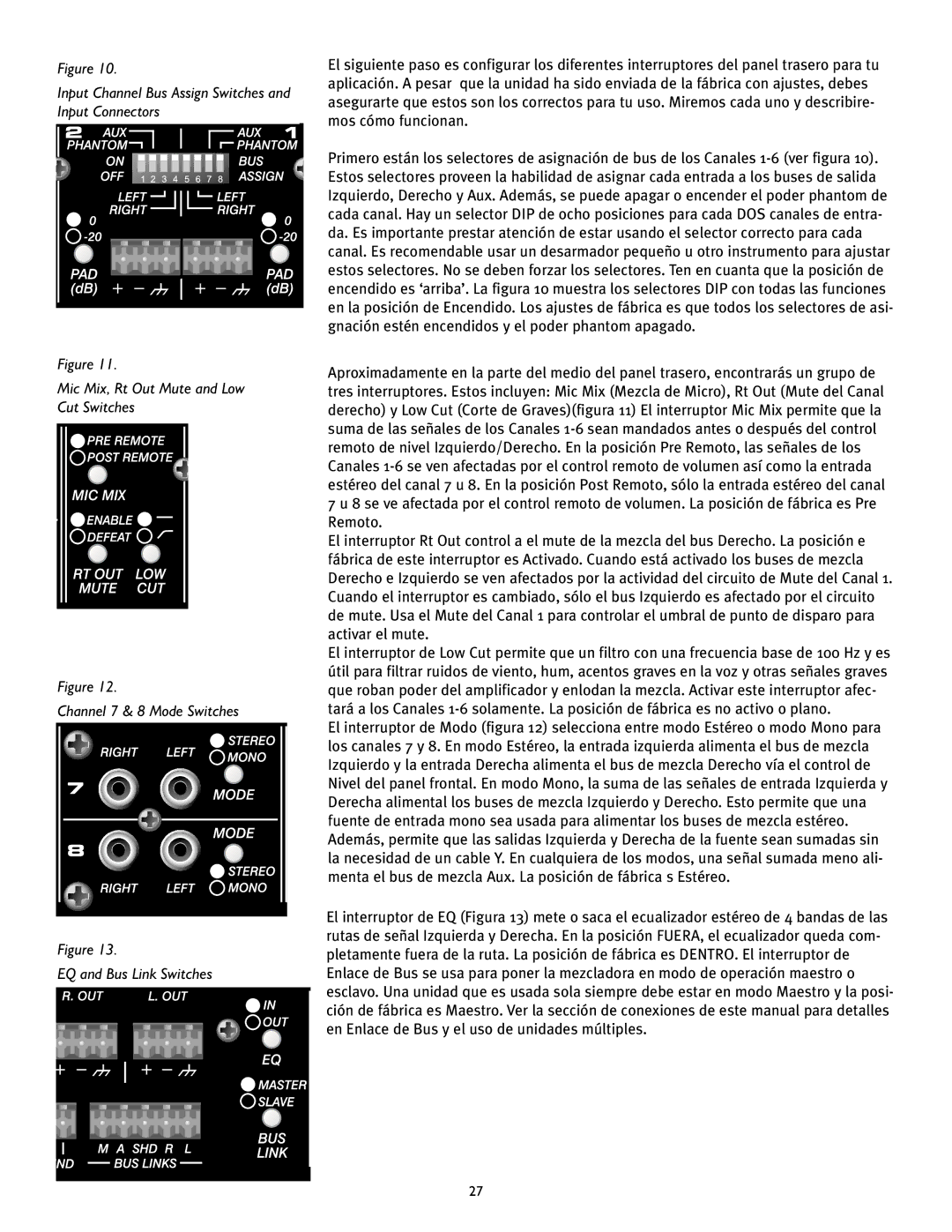 Peavey SMRTM 821a user manual 