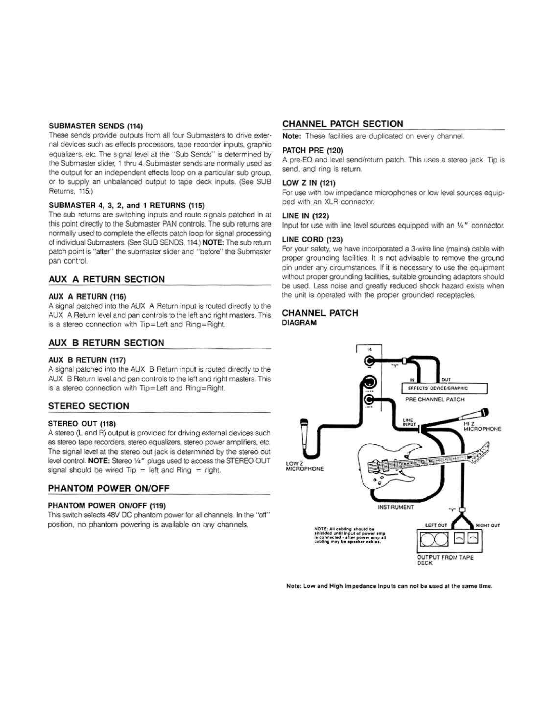 Peavey SRC 1600/2400 manual 