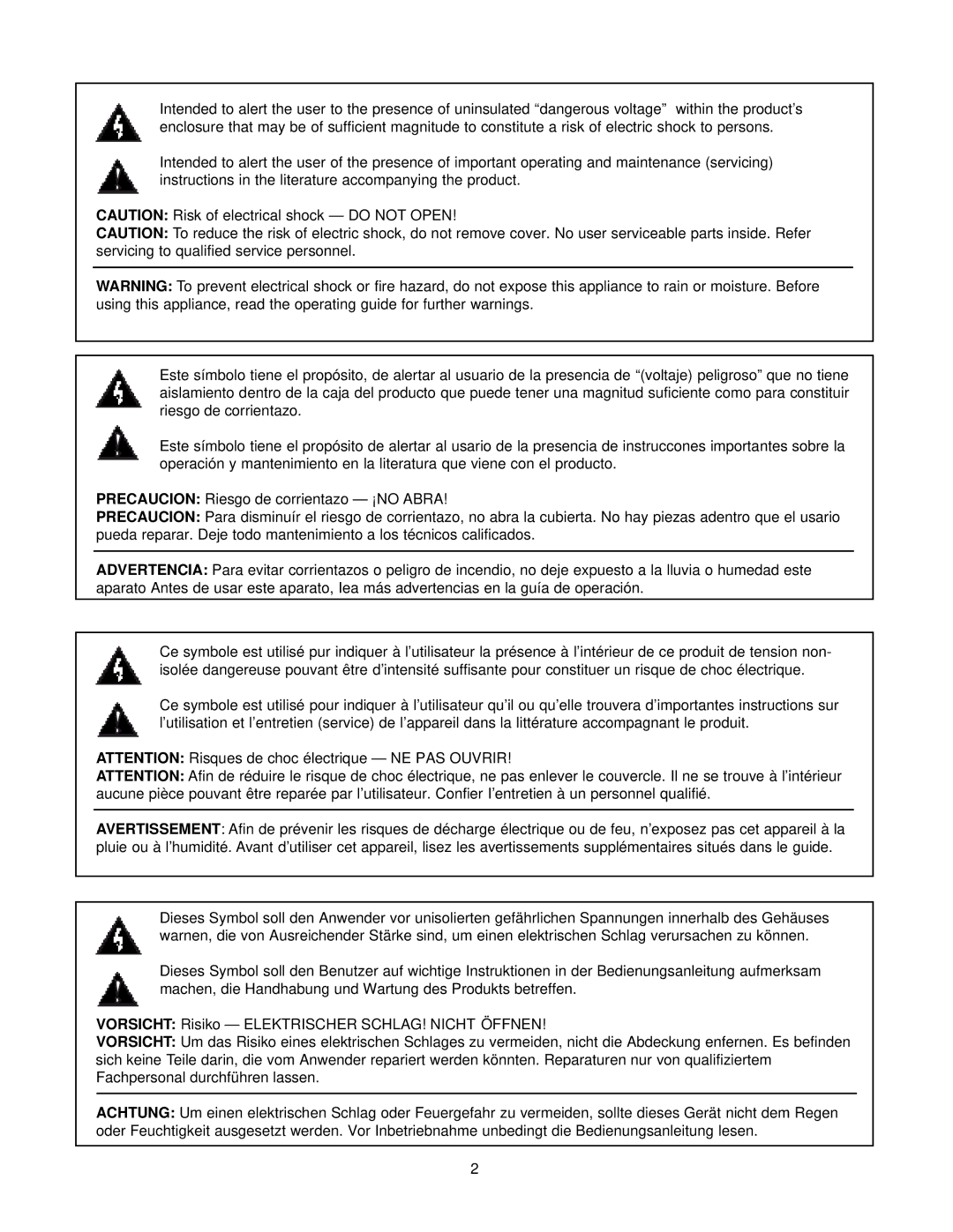 Peavey SRM Series owner manual 