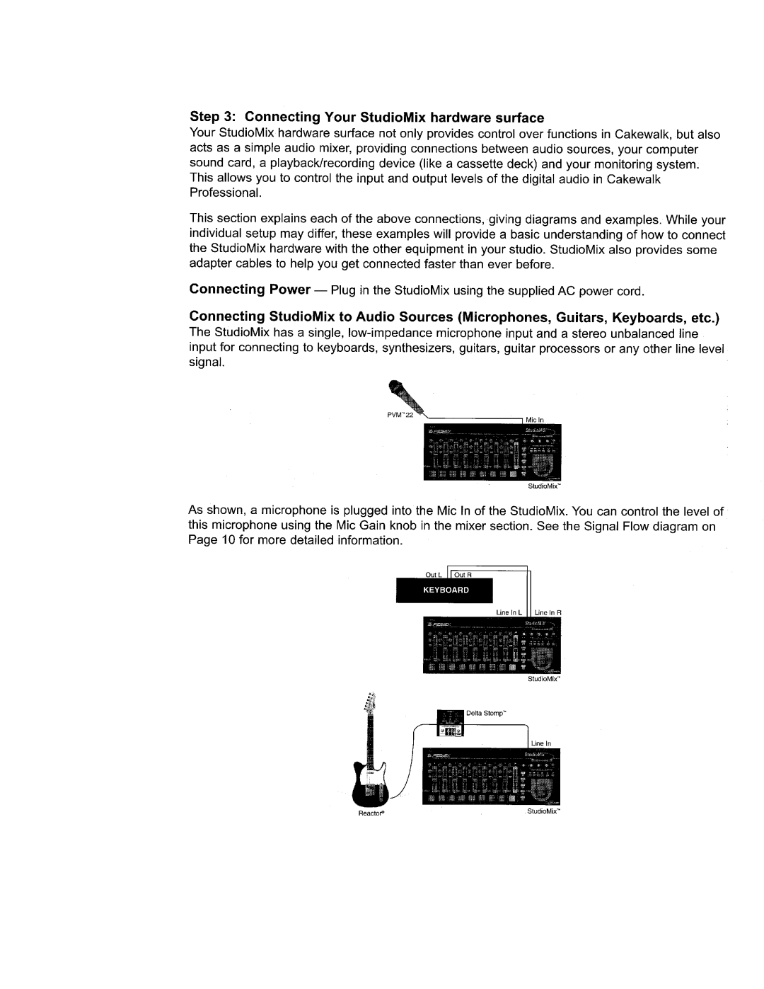 Peavey StudioMix manual 