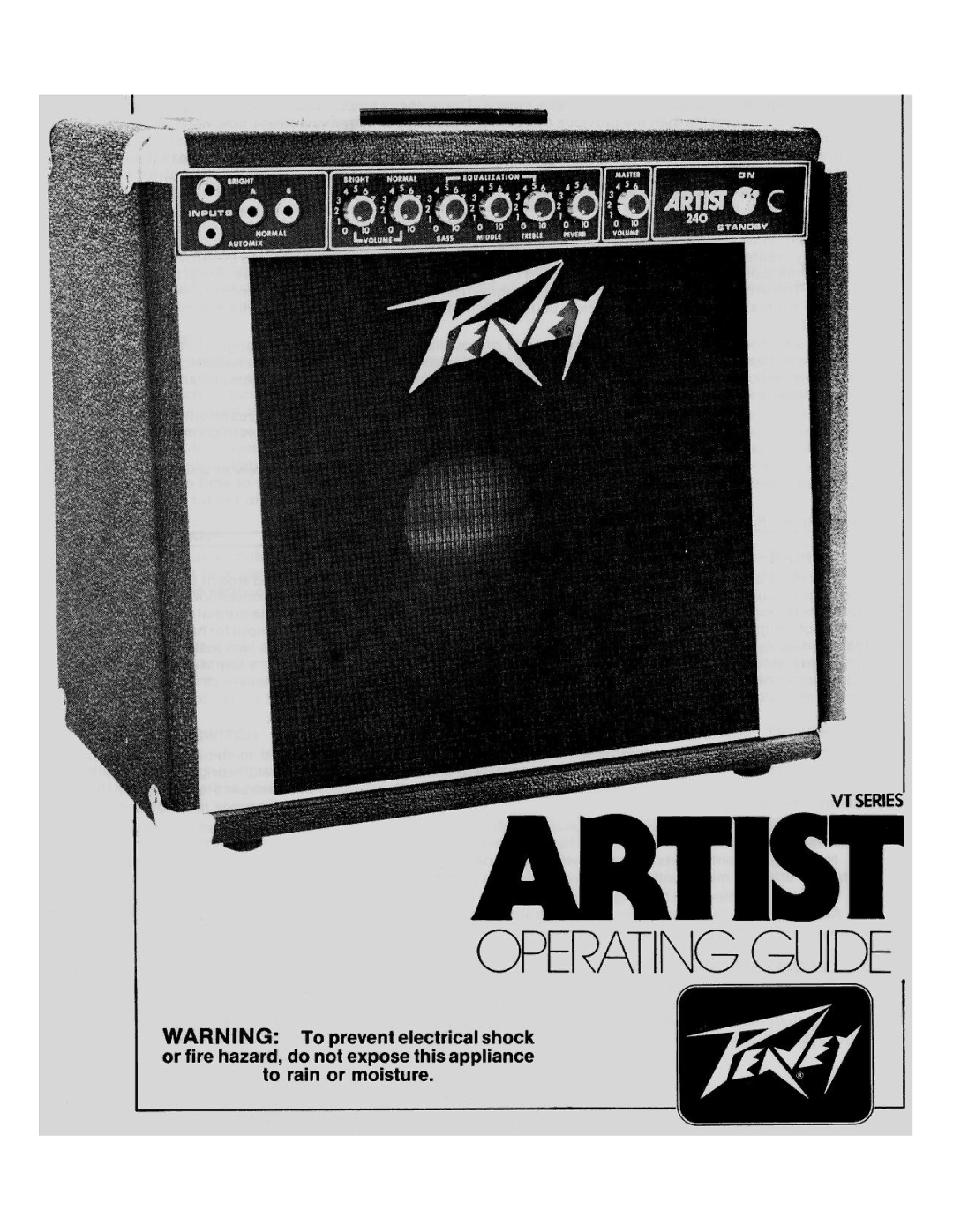 Peavey T Series manual 