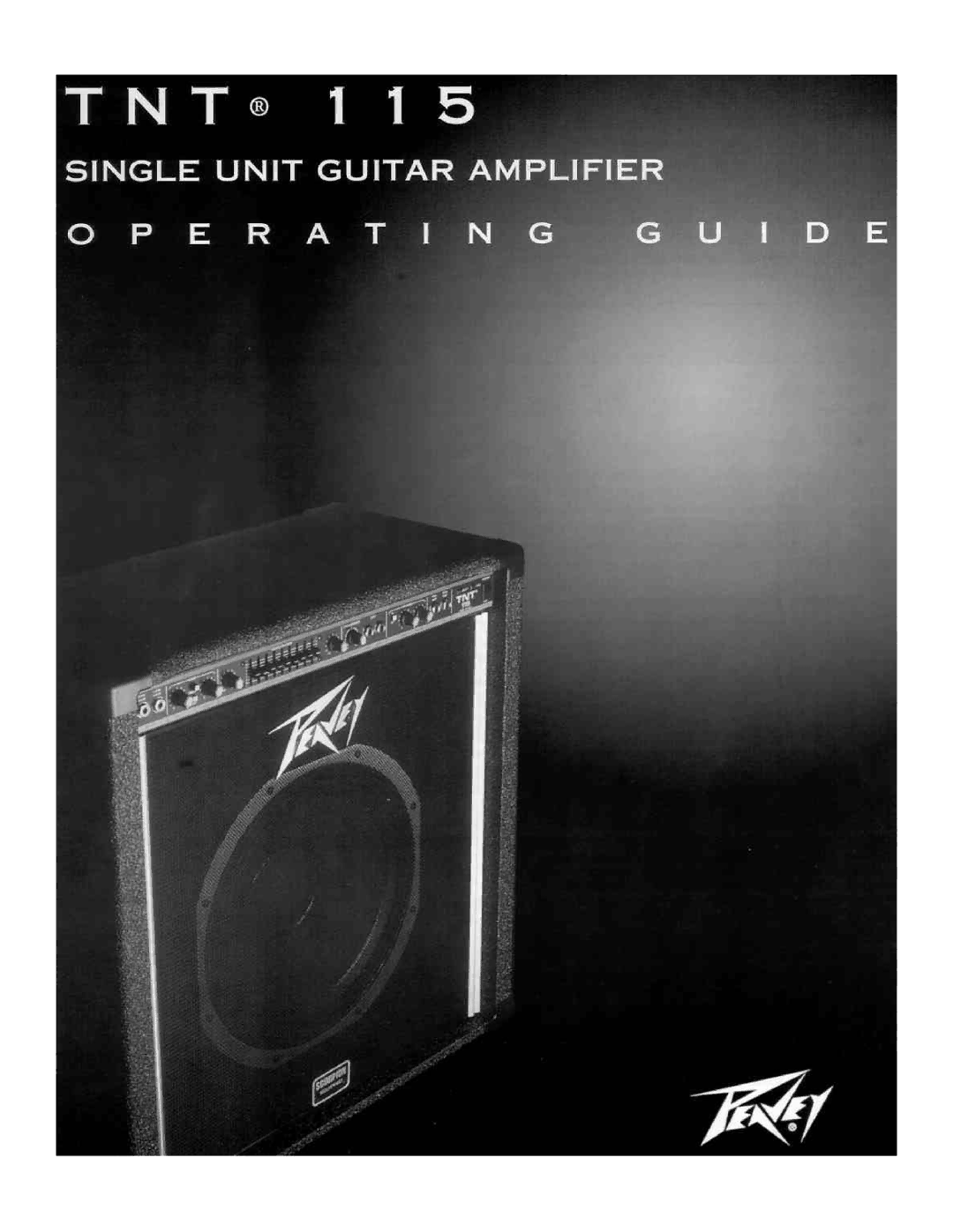 Peavey TNT 115 manual 