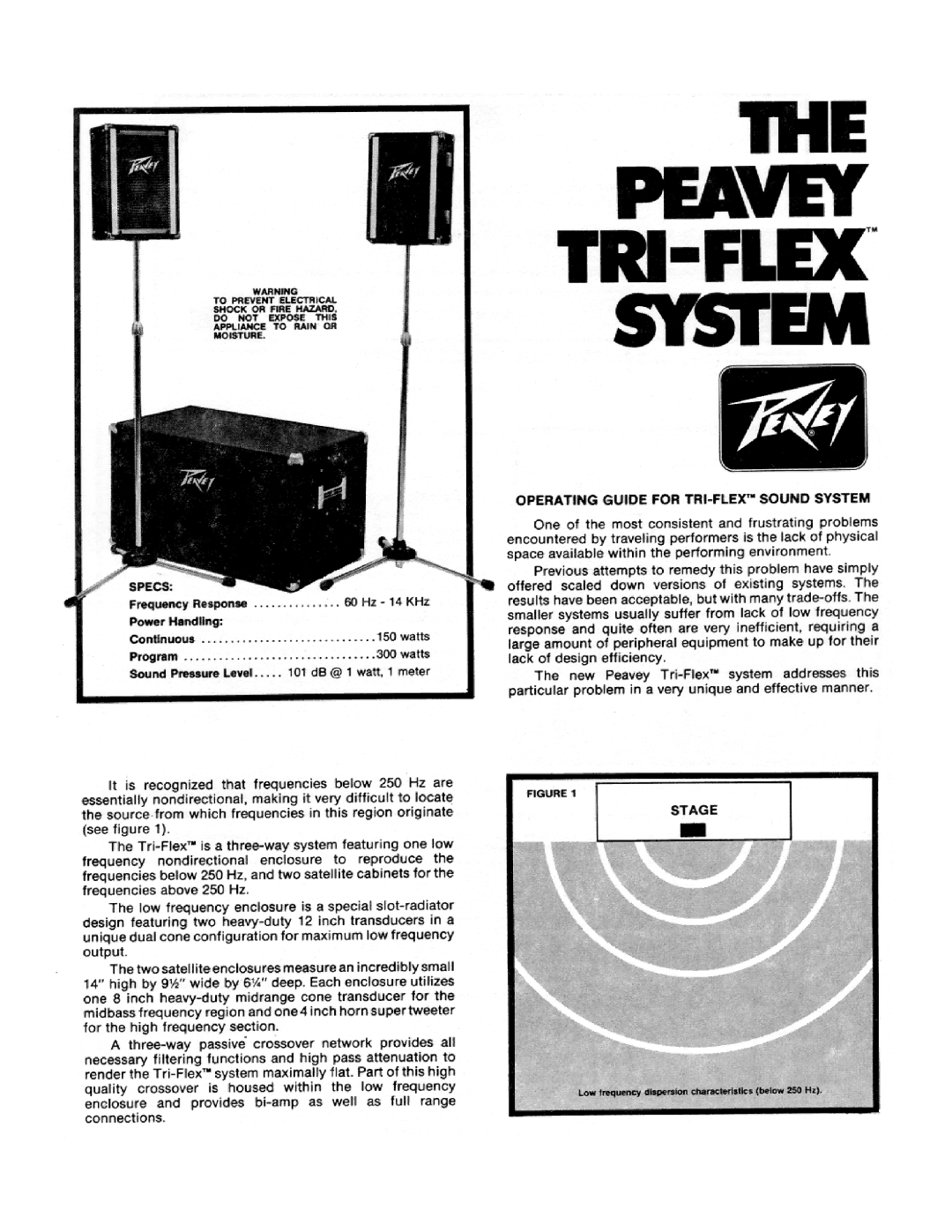 Peavey Tri-Flex manual 