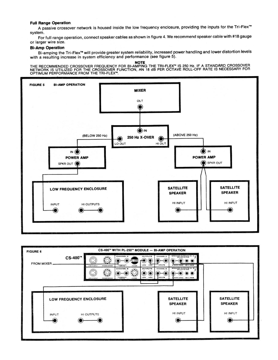 Peavey Tri-Flex manual 