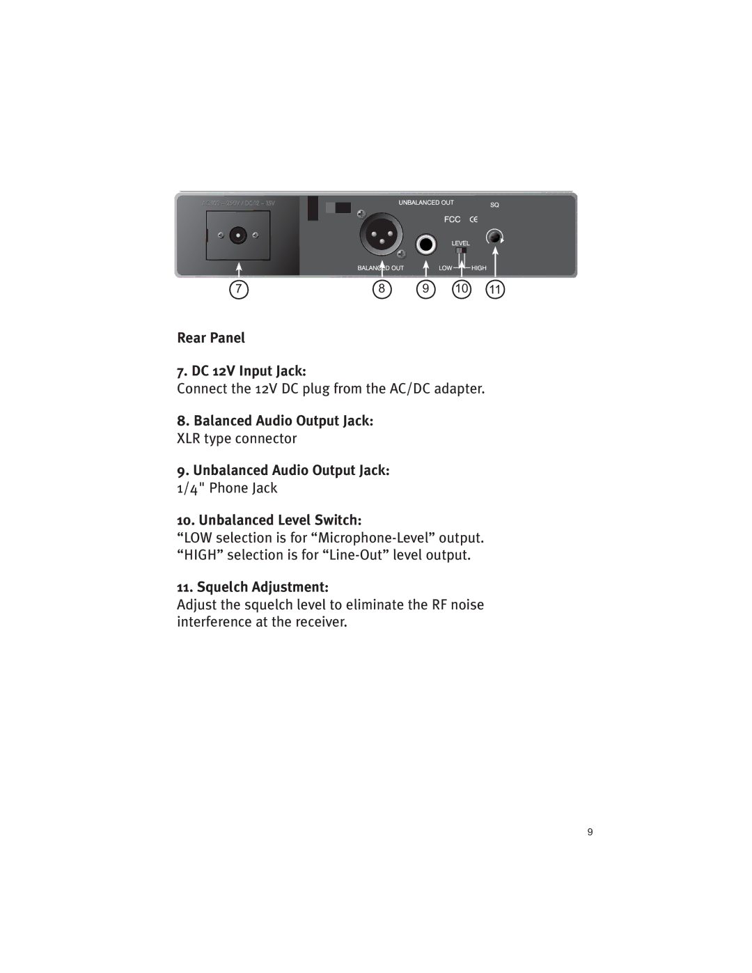 Peavey V12 3FBS1BOFM, %$7*OQVU+BDL, $POOFDUUIF7%$QMVHGSPNUIF$%$BEBQUFS, 4RVFMDIEKVTUNFOU 