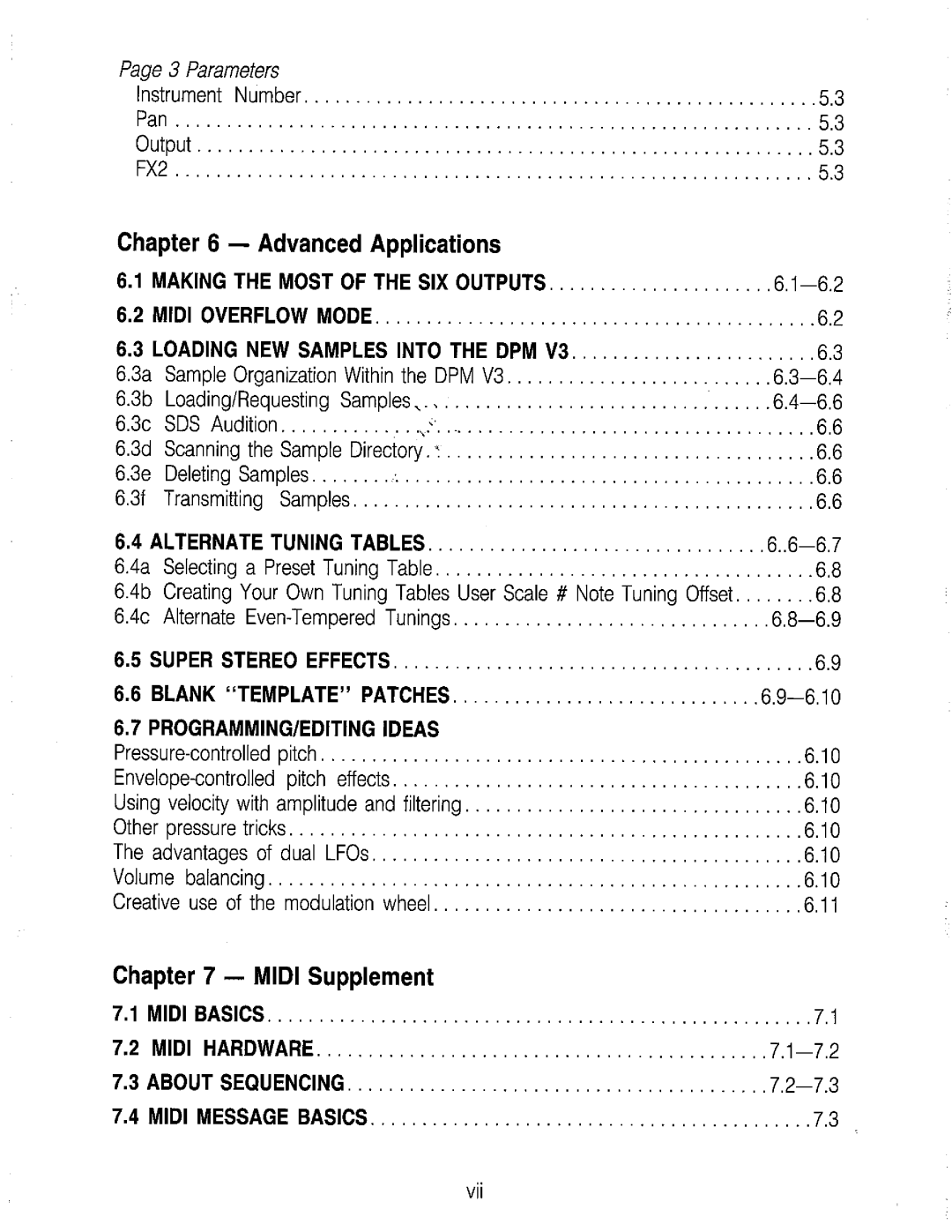 Peavey V3 manual 