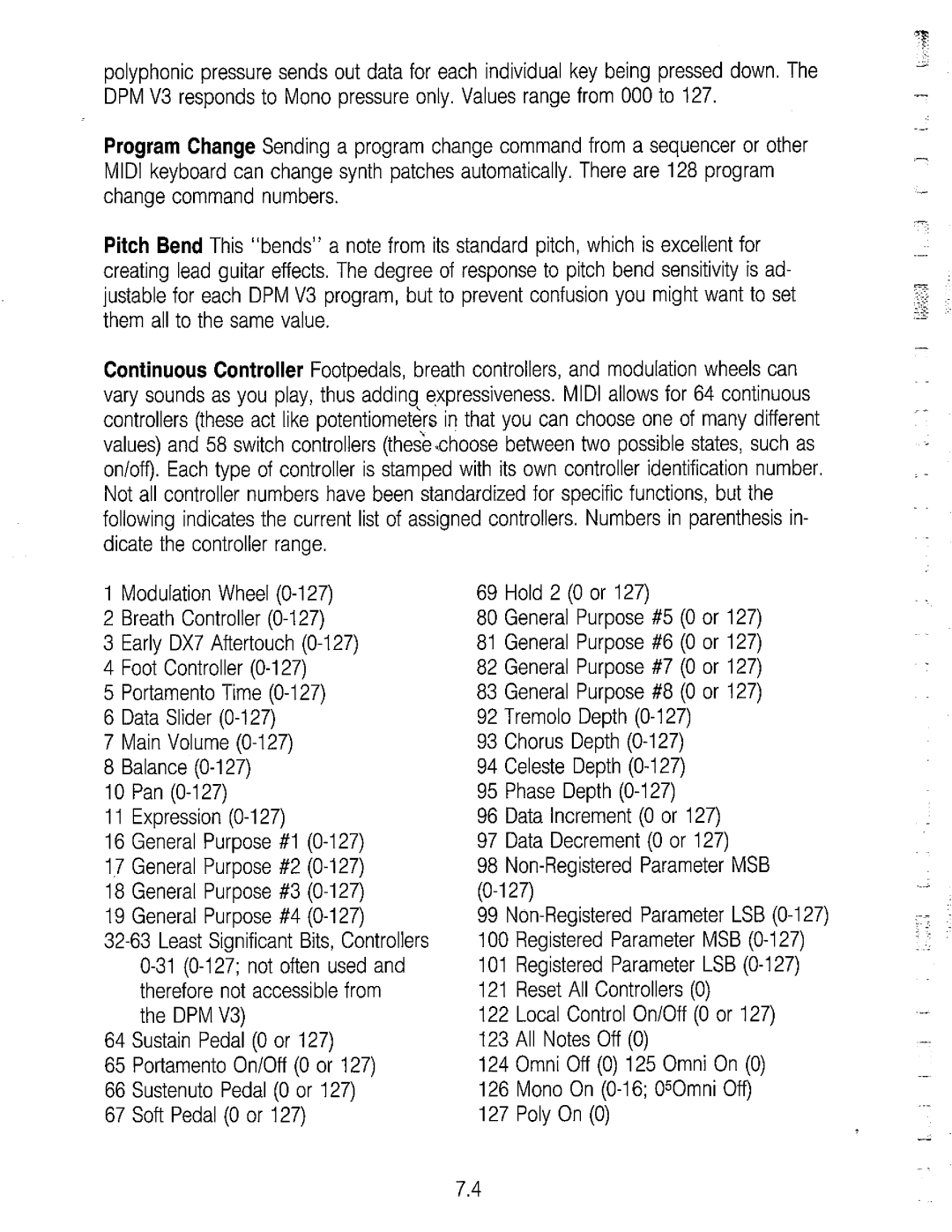 Peavey V3 manual 