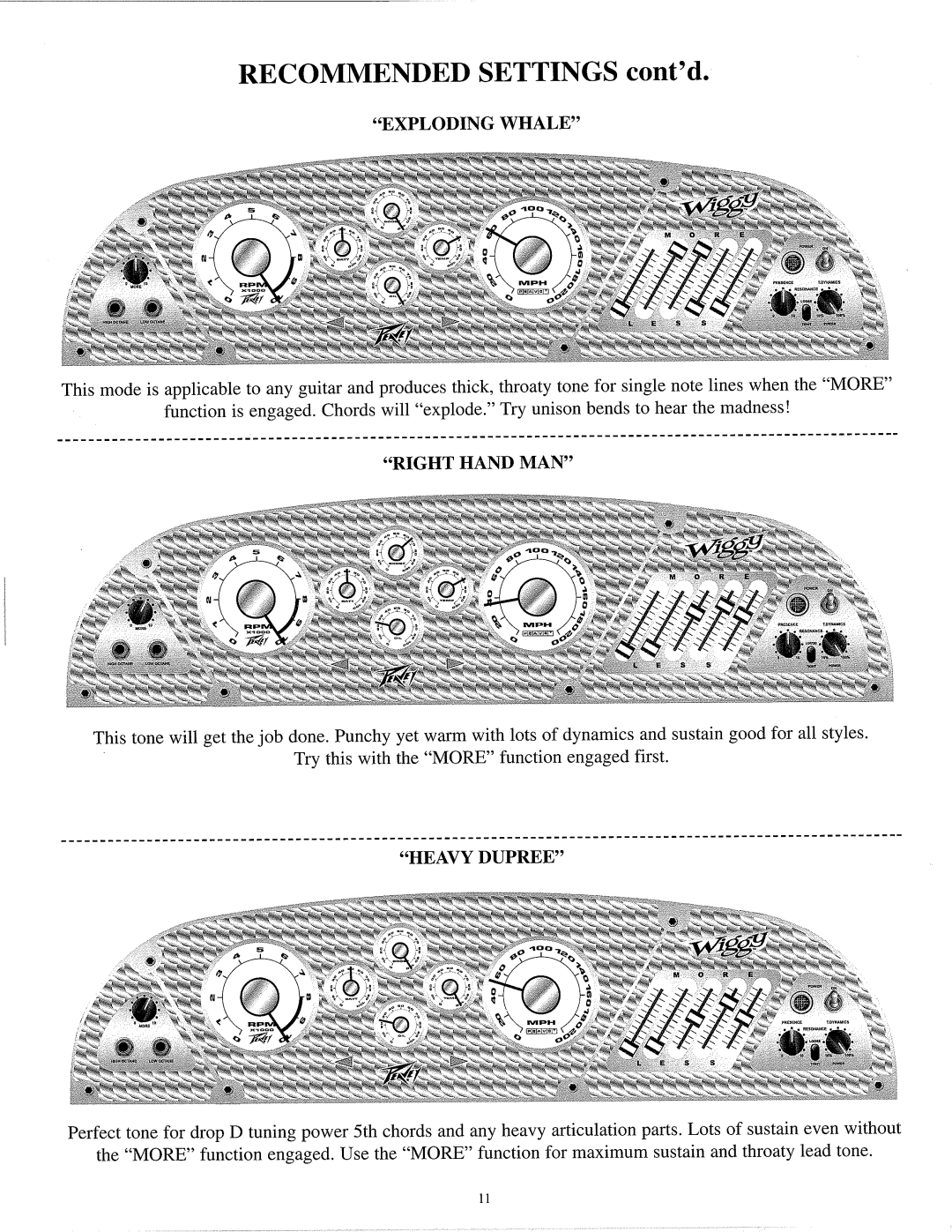 Peavey Wiggy manual 