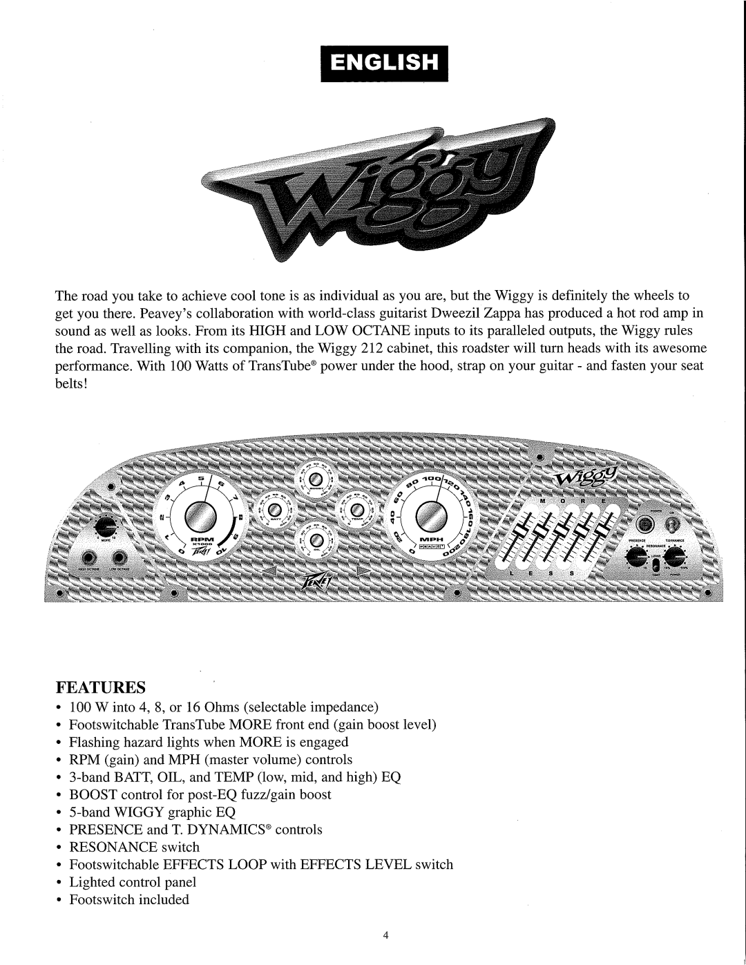 Peavey Wiggy manual 