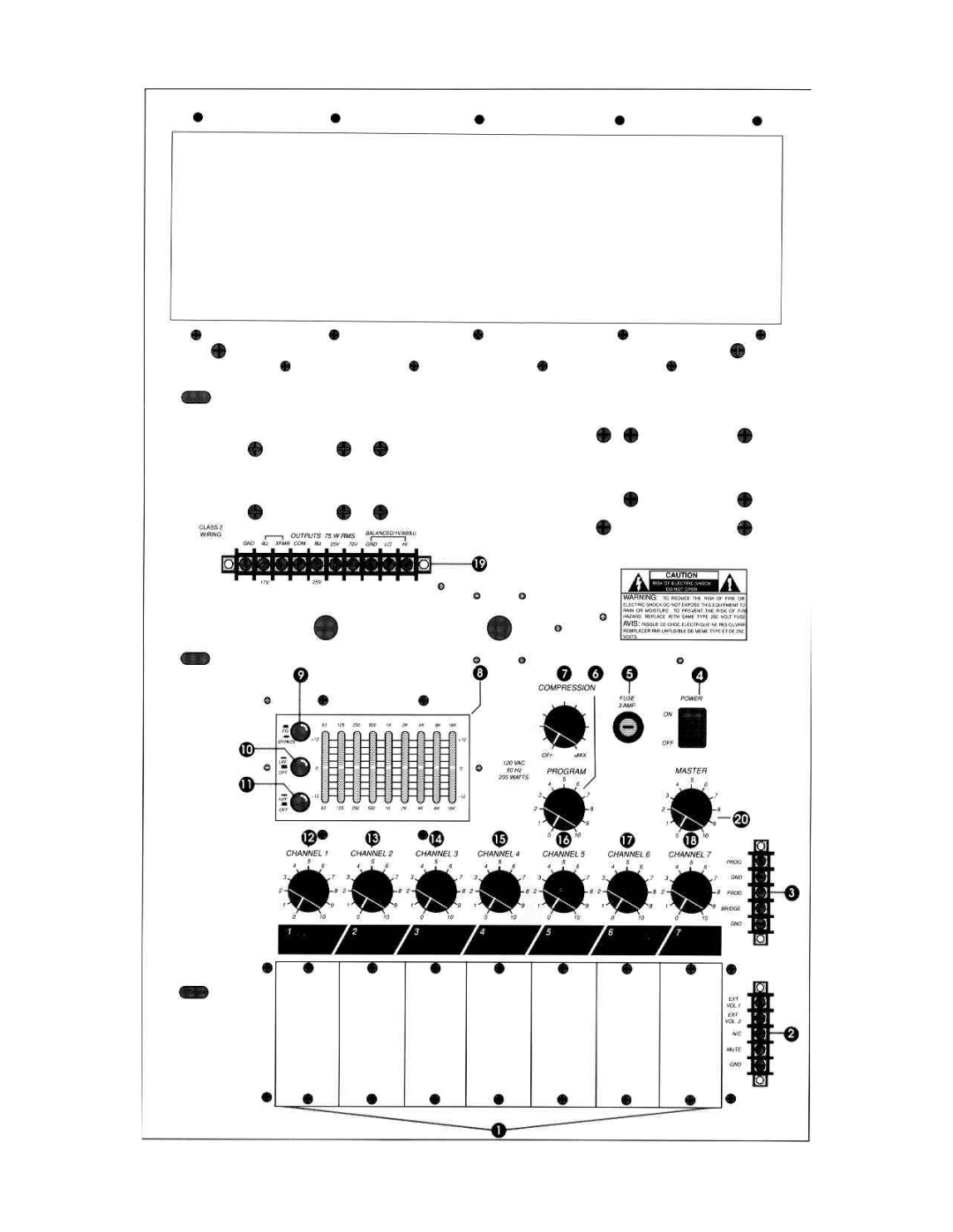 Peavey WMA 75 manual 