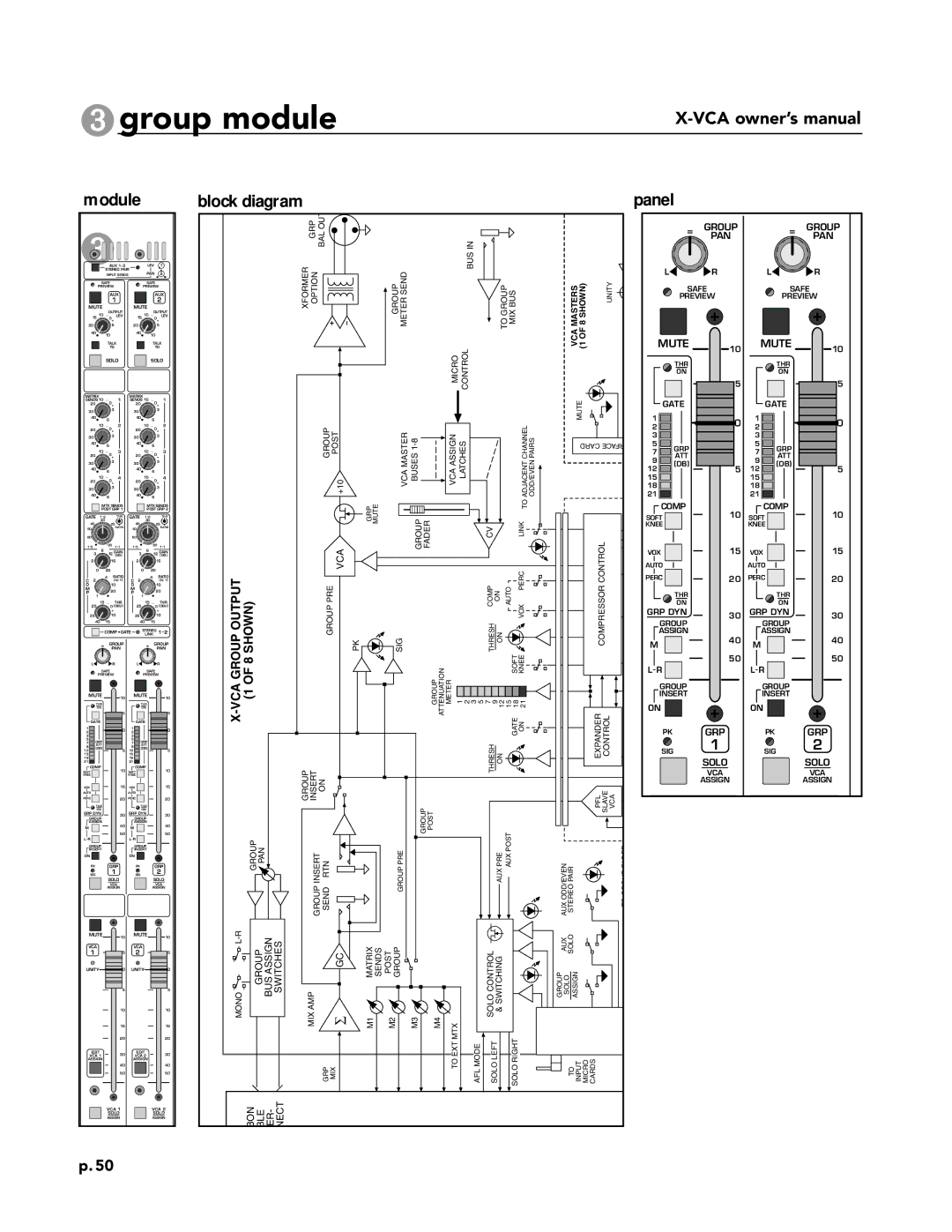 Peavey X-VCA owner manual Output 