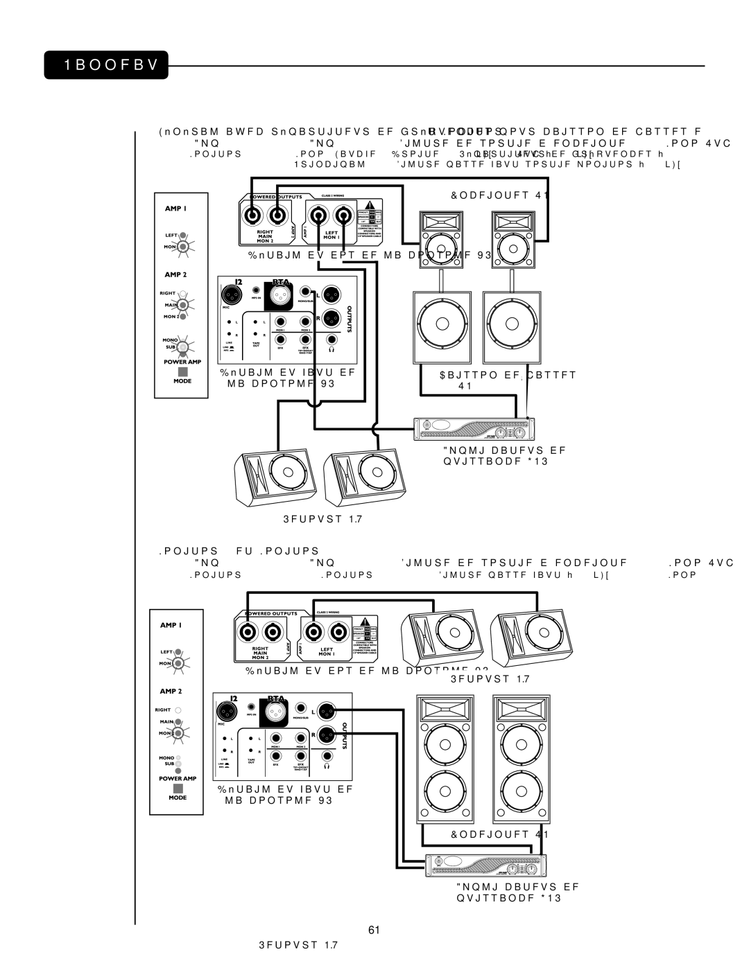 Peavey XR 1220, XR 1212 manual NUBJMEVEPTEFMBDPOTPMF93, NQMJ¾DBUFVSEF 