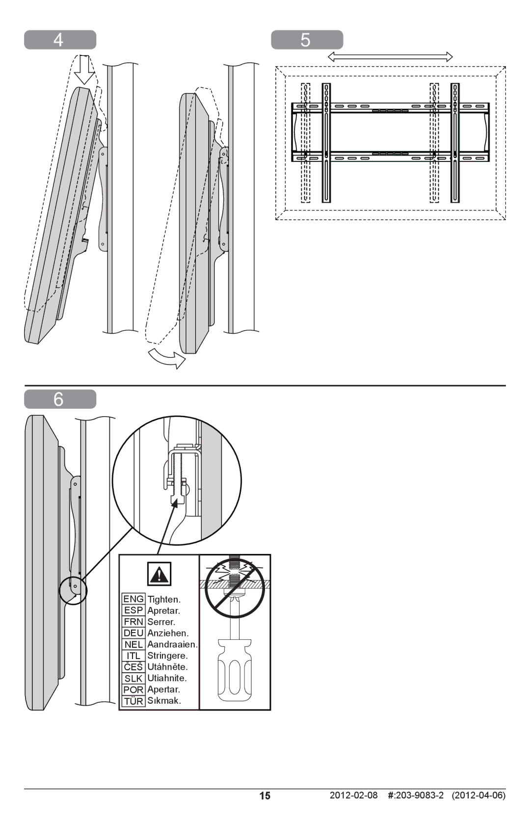 Peerless Industries SF650P-S, SF650-S manual 