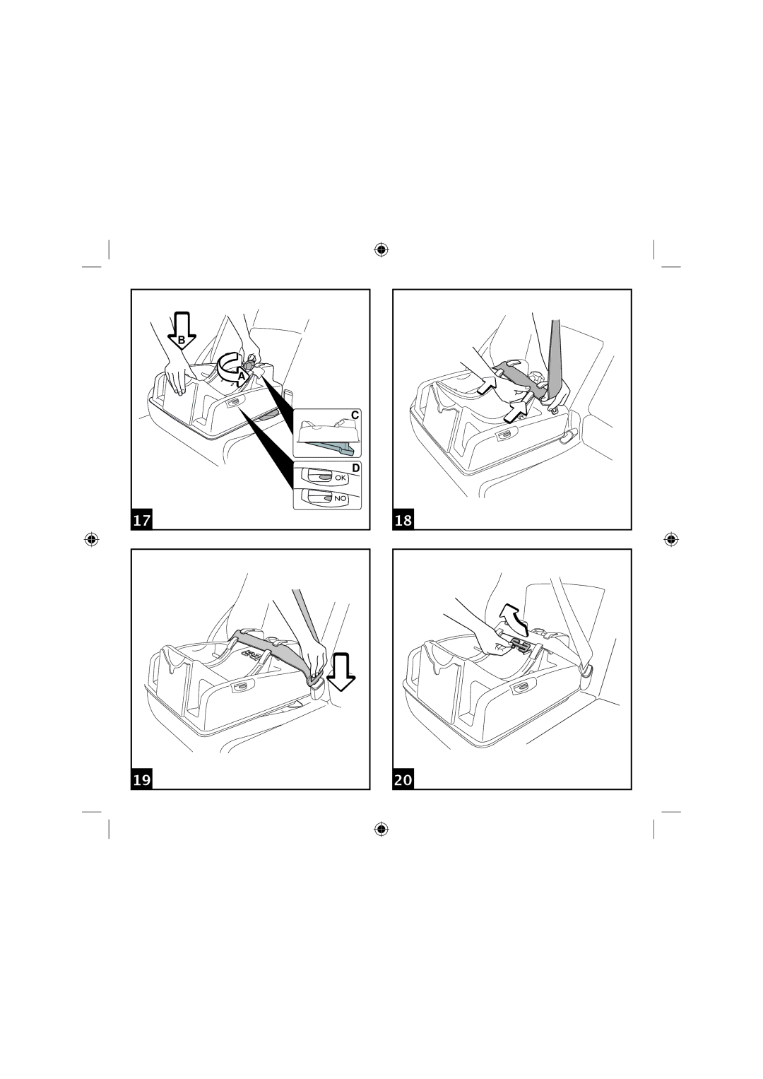 Peg-Perego Adjustable Base manual 