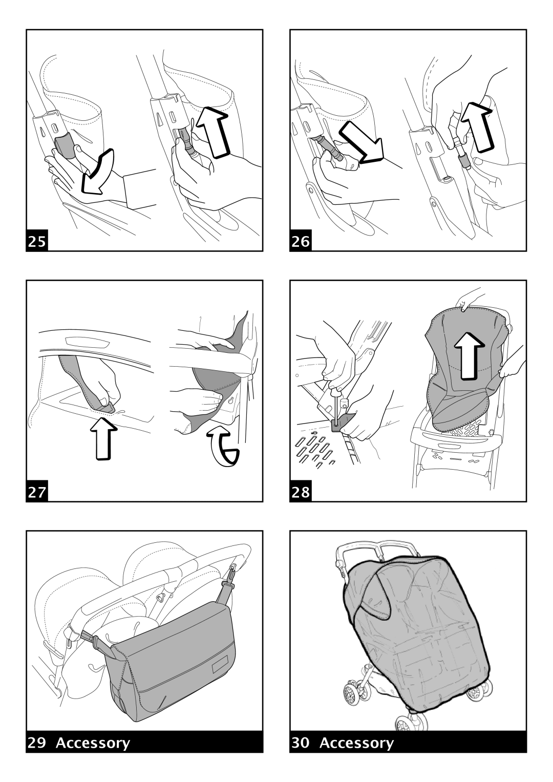 Peg-Perego Aria Twin manual Accessory 