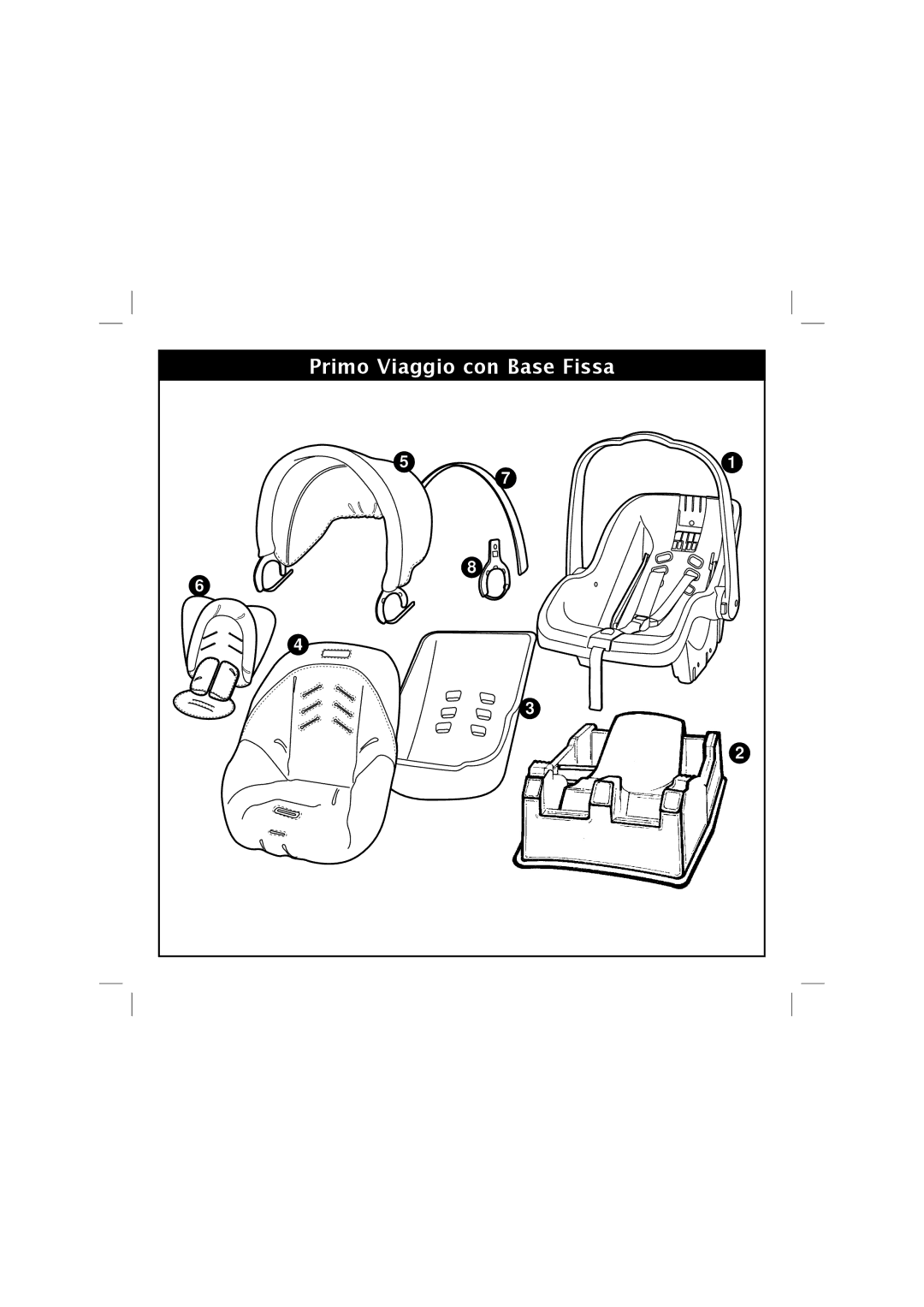 Peg-Perego manual Primo Viaggio con Base Fissa 