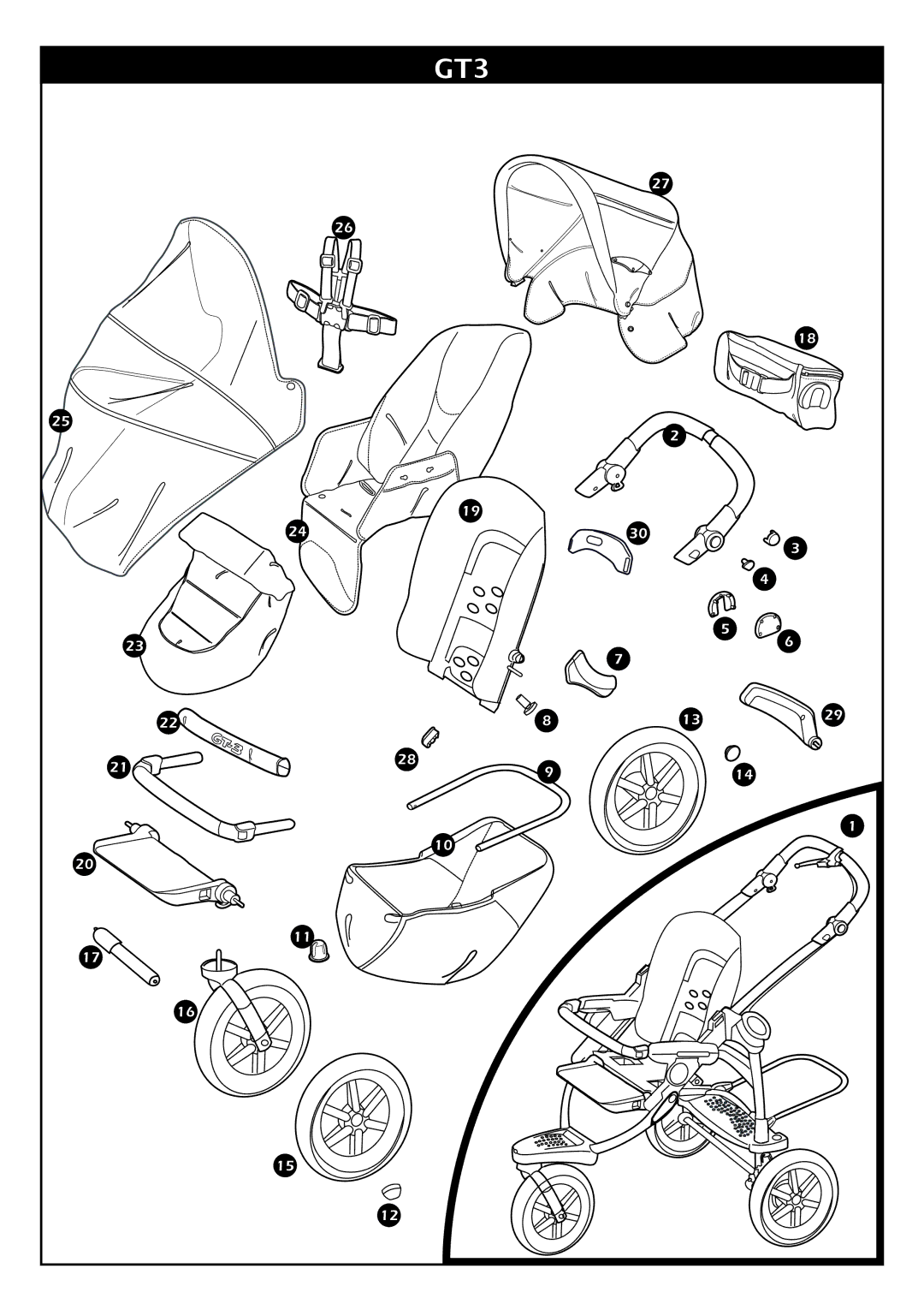 Peg-Perego GT3 manual 