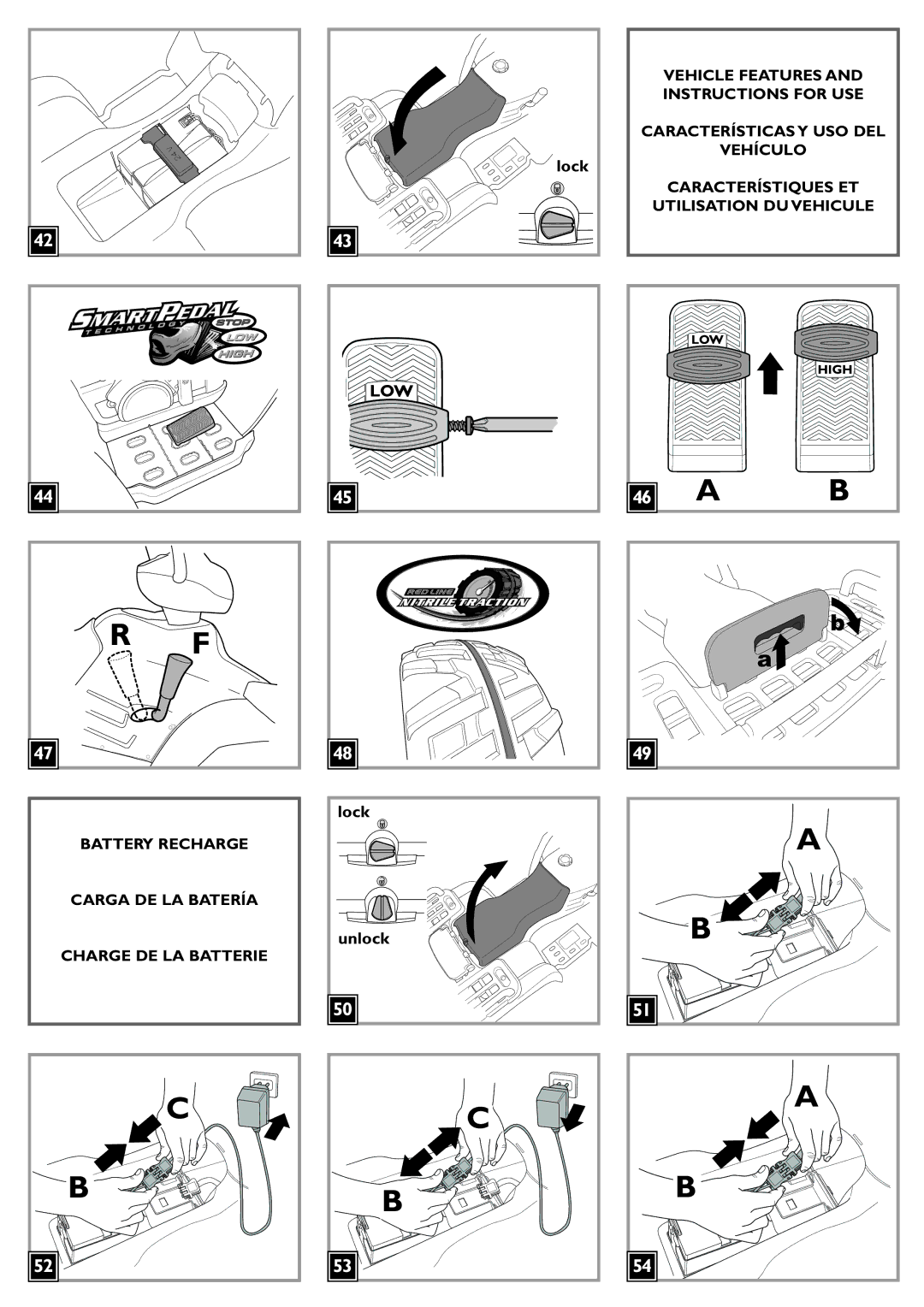 Peg-Perego IGOD0515 manual Lock 