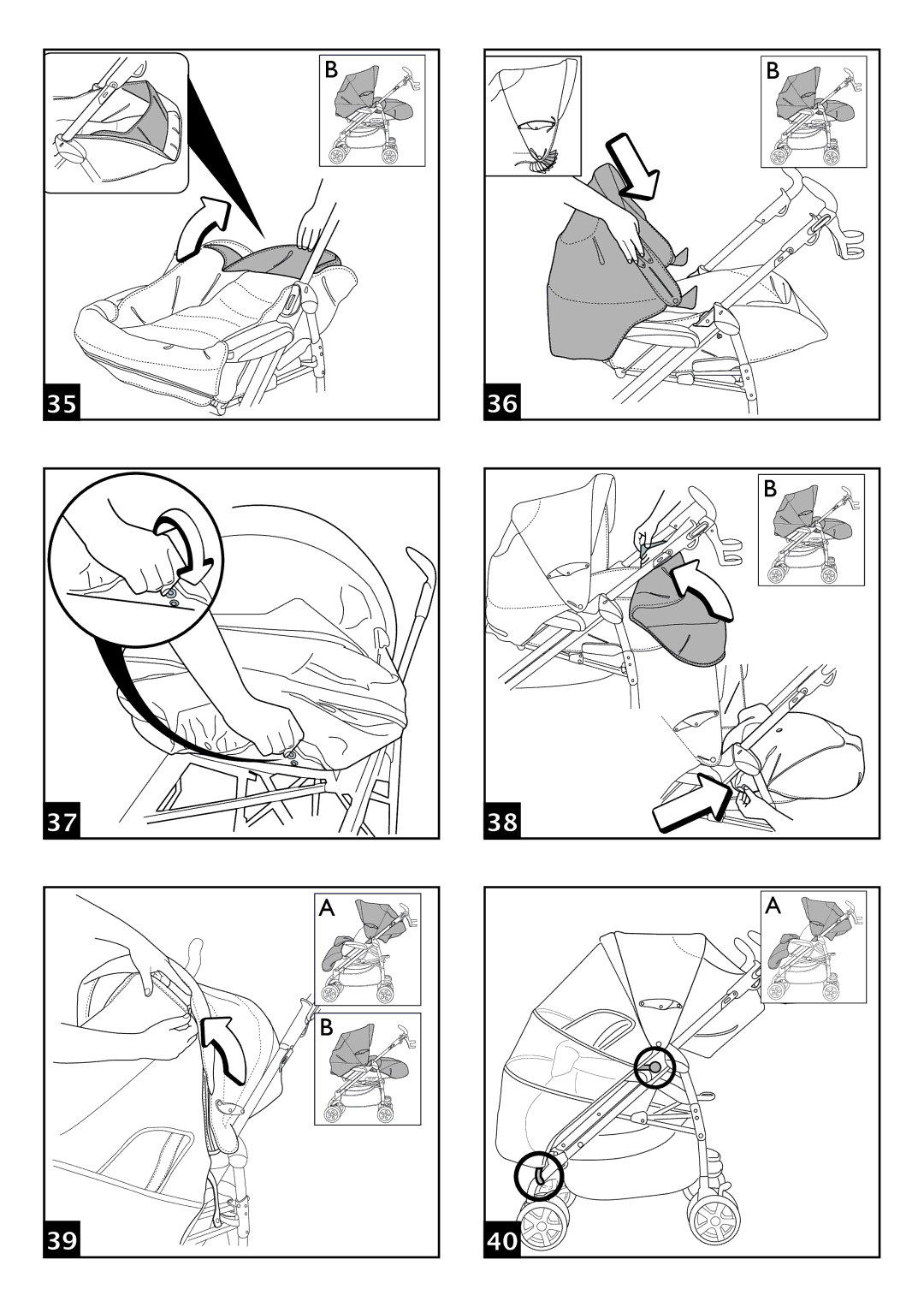 Peg-Perego P3 manual Pramette 