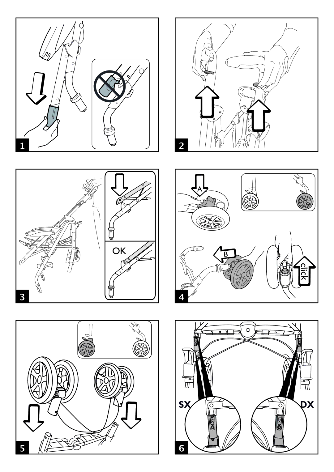 Peg-Perego Pliko P3 Naked manual Click 