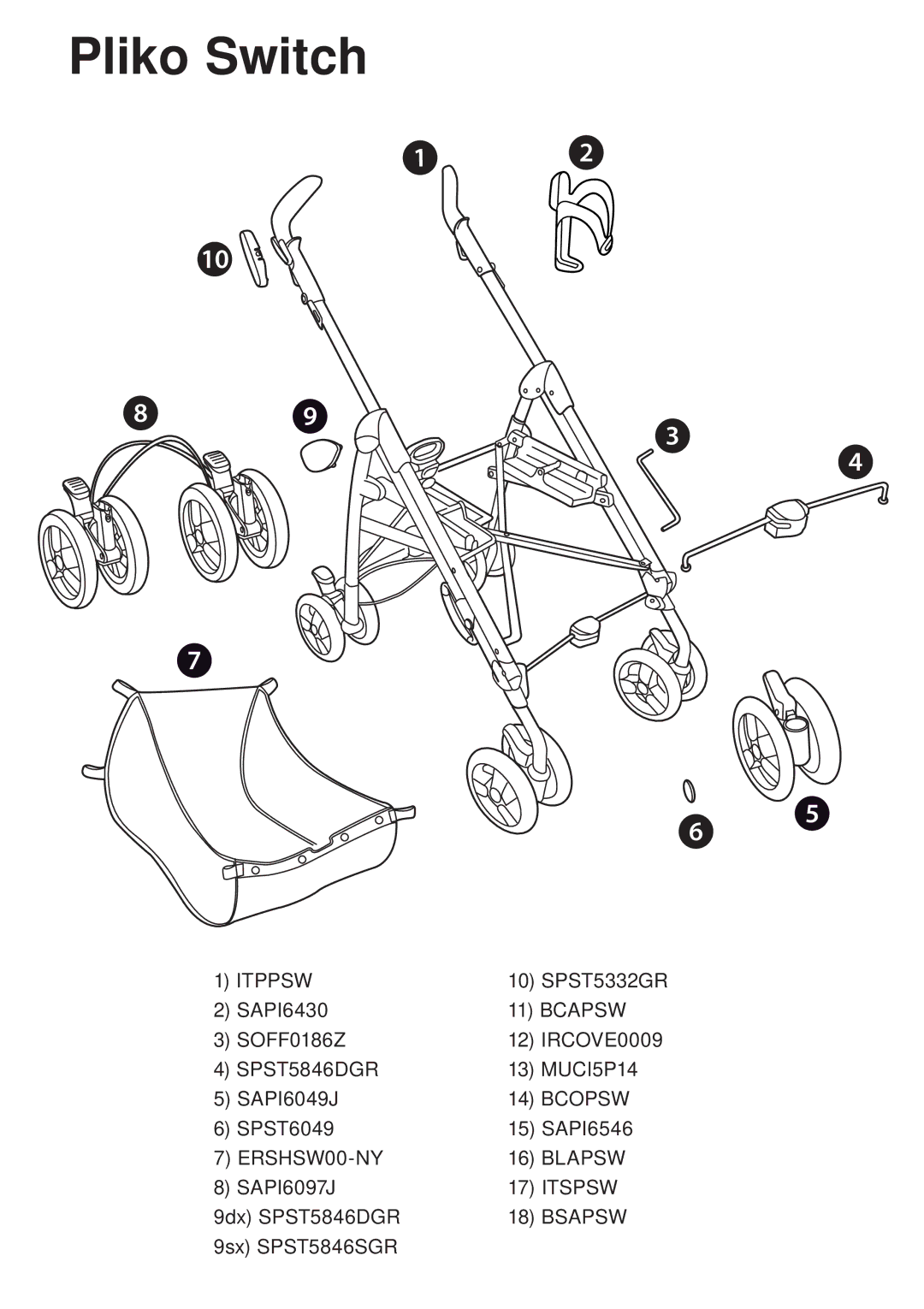 Peg-Perego Pliko Switch manual 