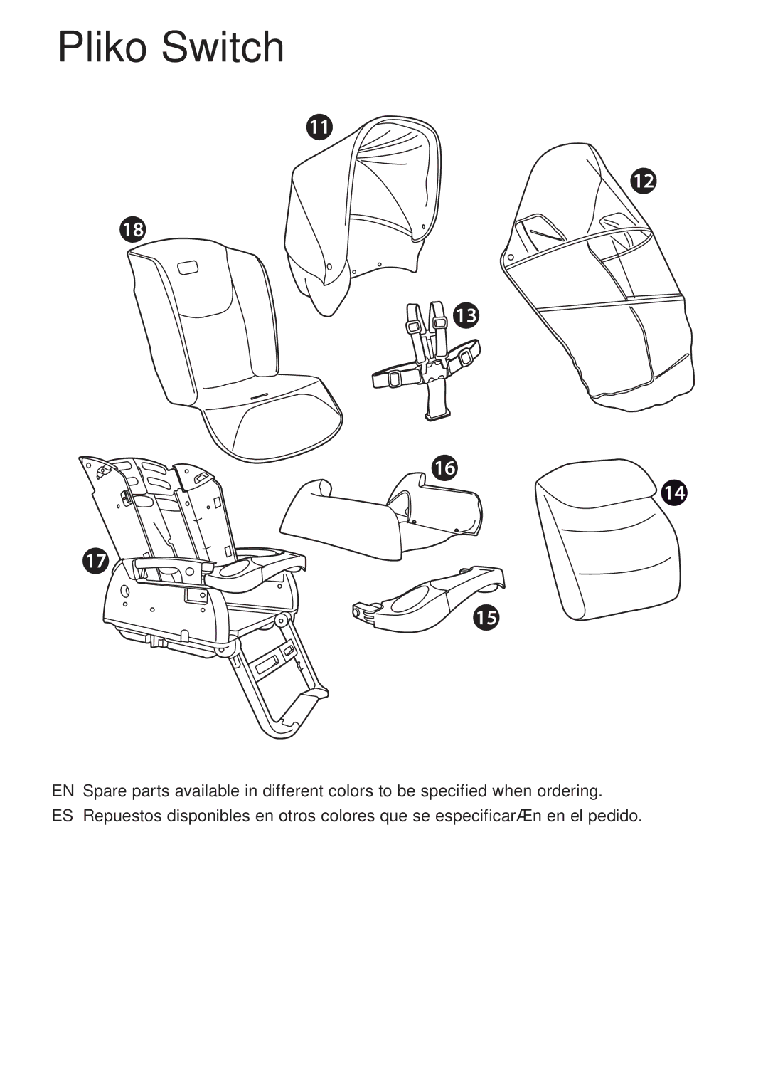 Peg-Perego Pliko Switch manual 