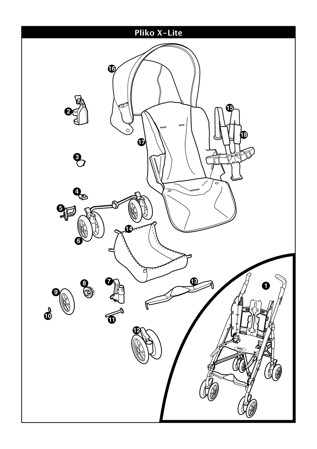 Peg-Perego Pliko X-Lite manual 