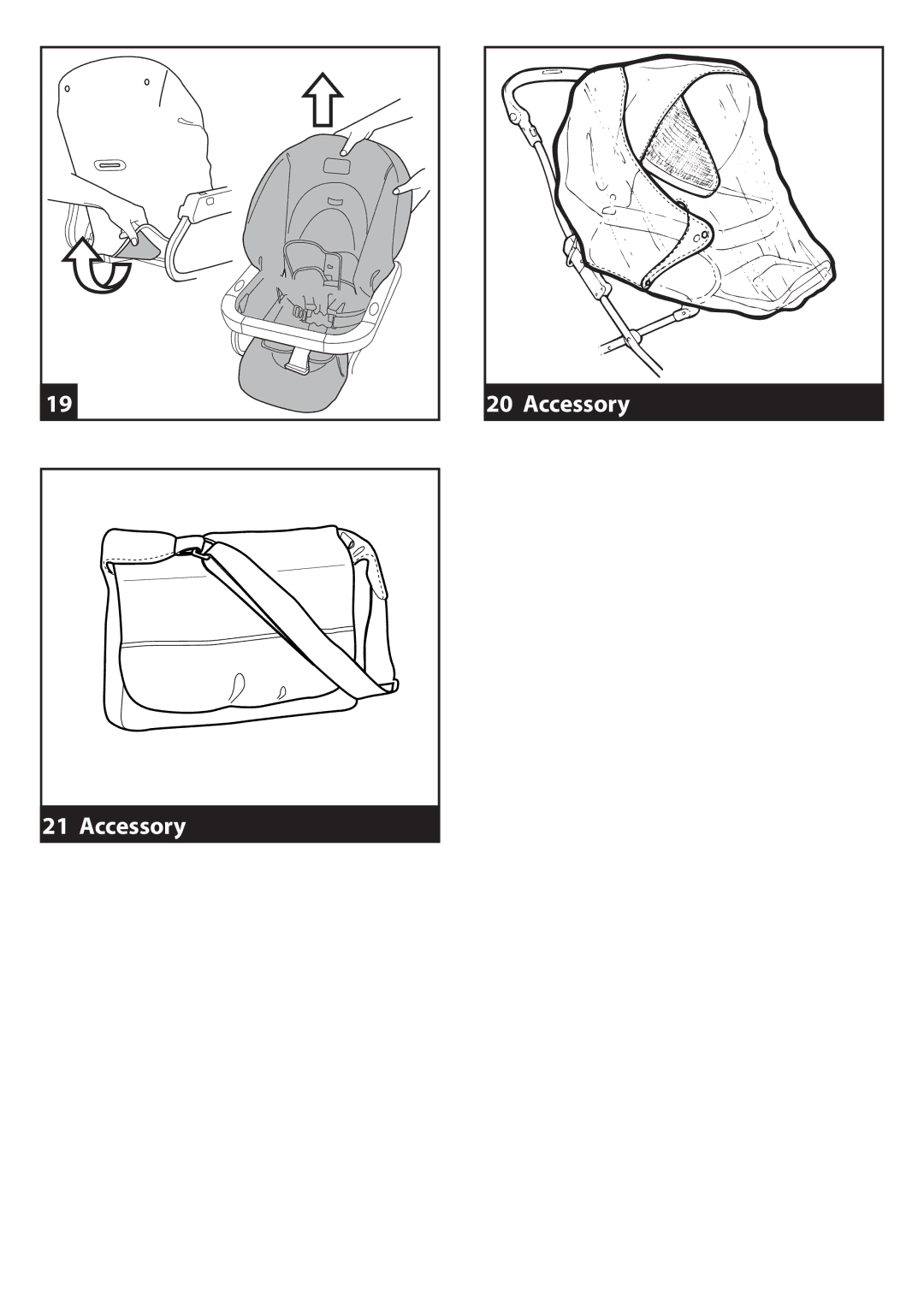 Peg-Perego Seat Unit manual Accessory 