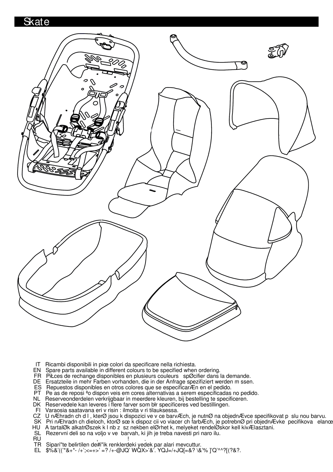 Peg-Perego SKATE manual Skate 