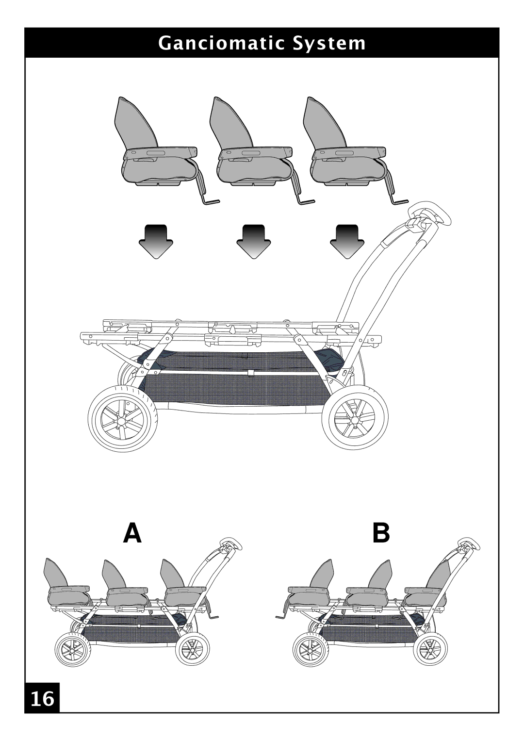 Peg-Perego Triplette SW manual Ganciomatic System 