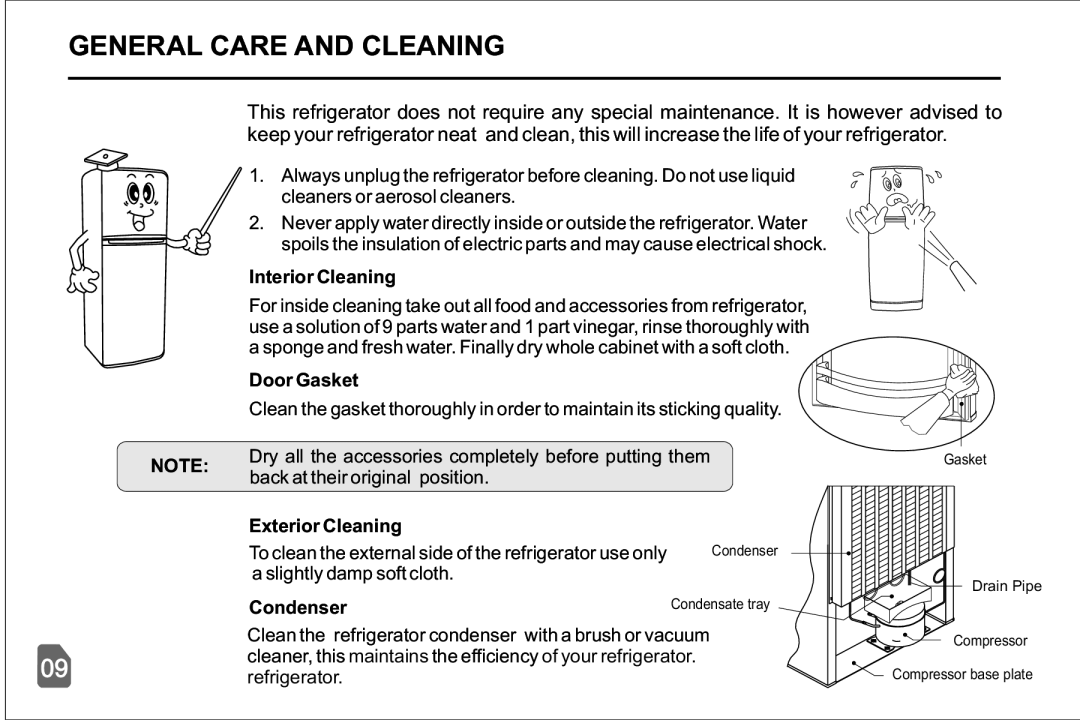 Pelco 2009, 6400, 20185, 2500JF, 6200, 2300JF, 20175, 6300, 2012, 20145JF, 20165, 2010 instruction manual Exterior Cleaning 