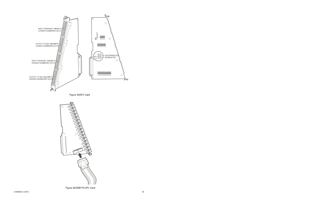 Pelco 9770 manual DFC Card 