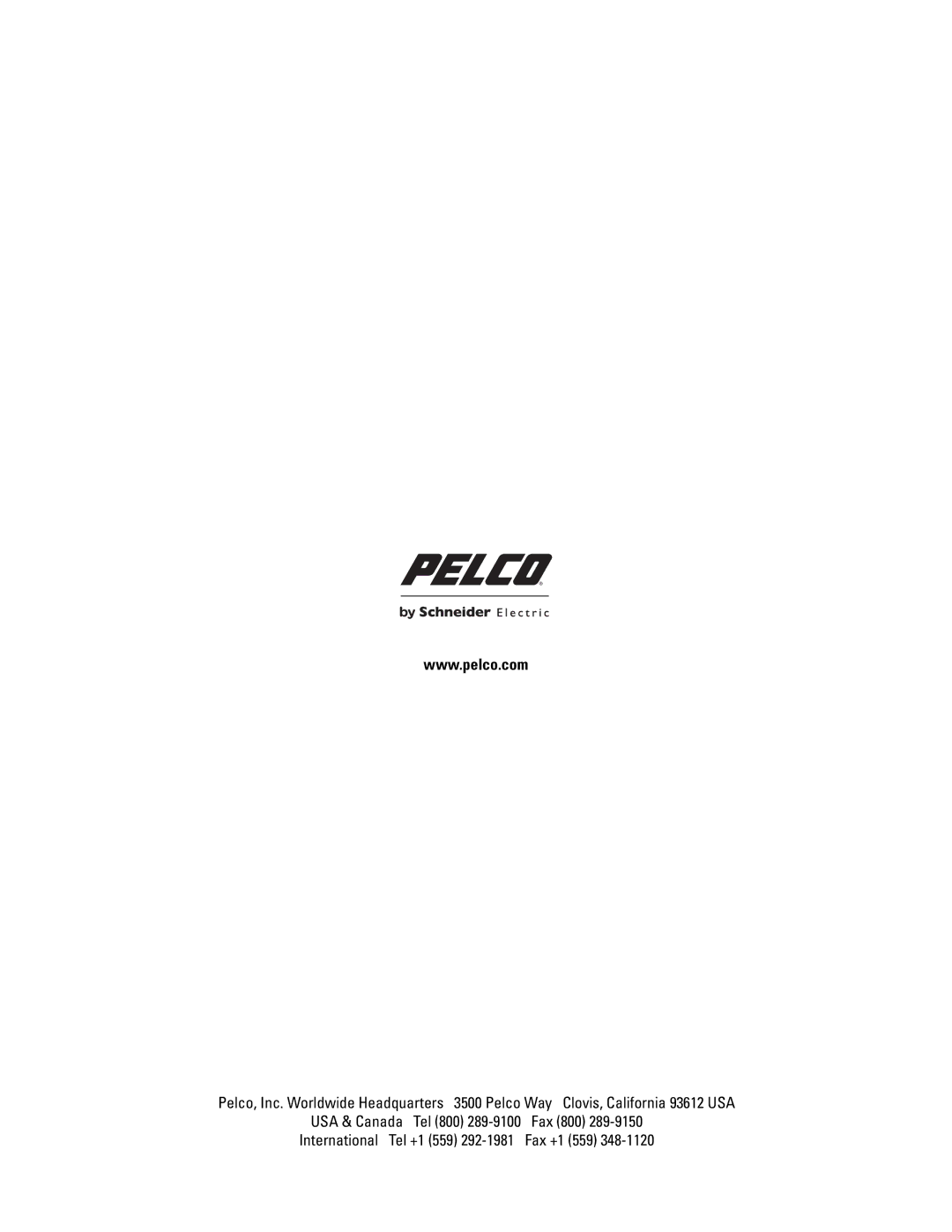 Pelco C1300M-C (11/08) manual 