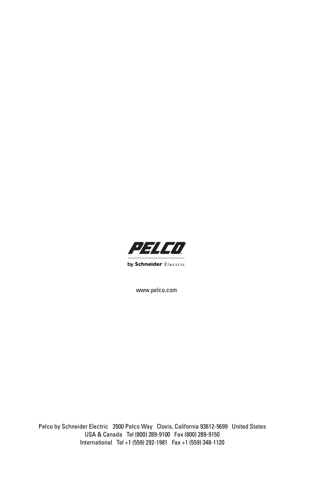 Pelco C2458M-F manual 