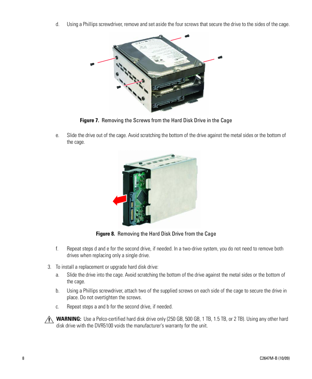 Pelco manual C2647M-B 10/09 